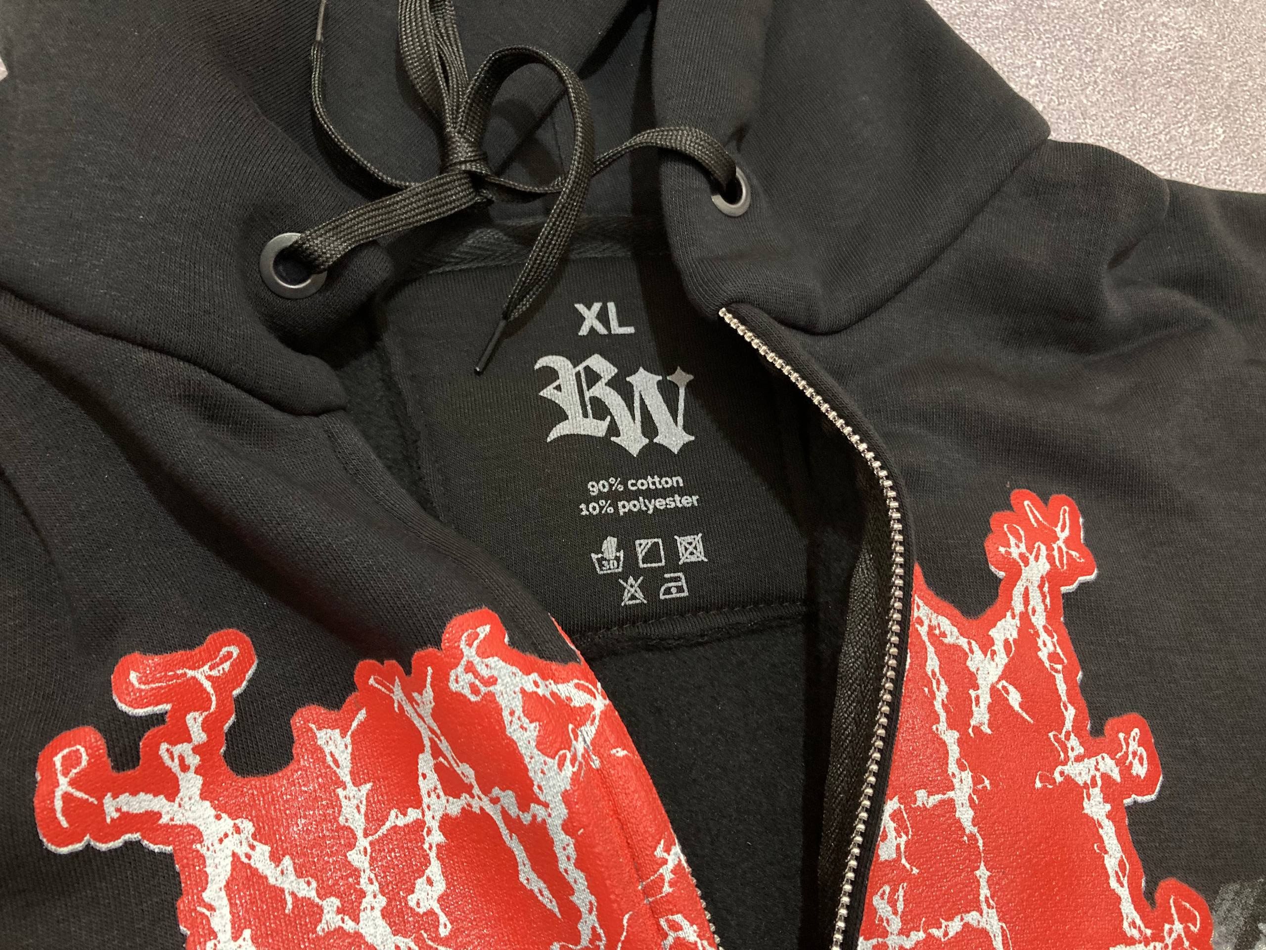 Band Tees Zip Hoodie Napalm Death - Utopia Banished Size US XL / EU 56 / 4 - 4 Thumbnail