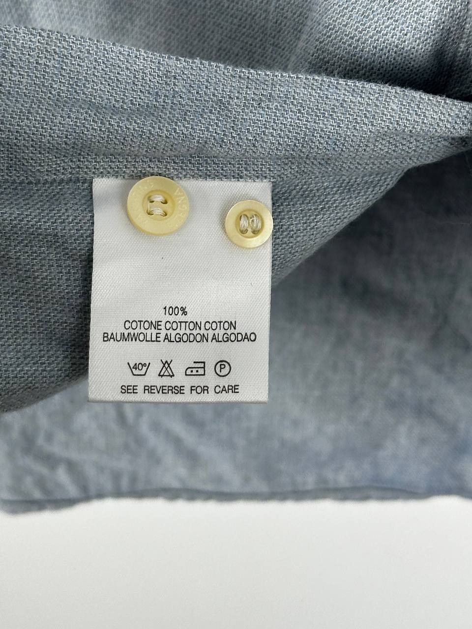 Ermenegildo Zegna Ermenegildo Zegna Yachting Blue Luxury Shirt Size XL Size US XL / EU 56 / 4 - 10 Thumbnail