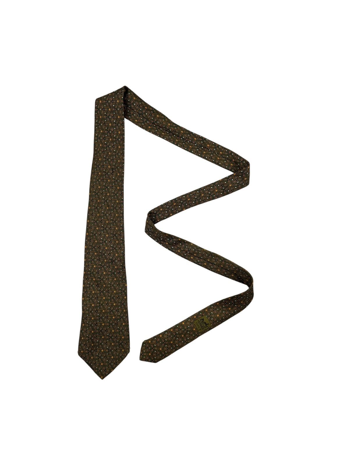 Hermes HERMES TIE - TC 48 Size ONE SIZE - 1 Thumbnail