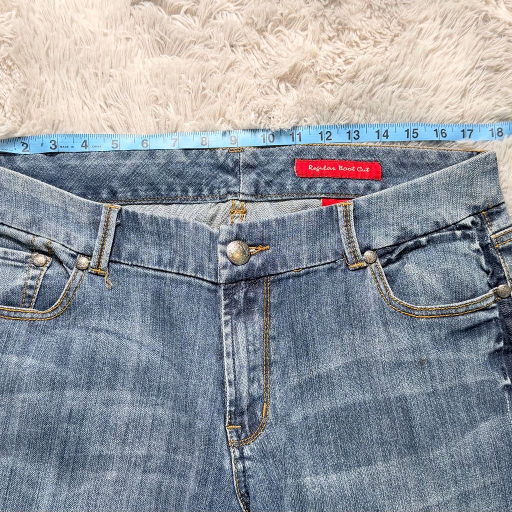 Other Seven7 Bootcut Jeans Women’s 14 Medium Wash Stretch Size 36" / US 14 / IT 50 - 5 Thumbnail