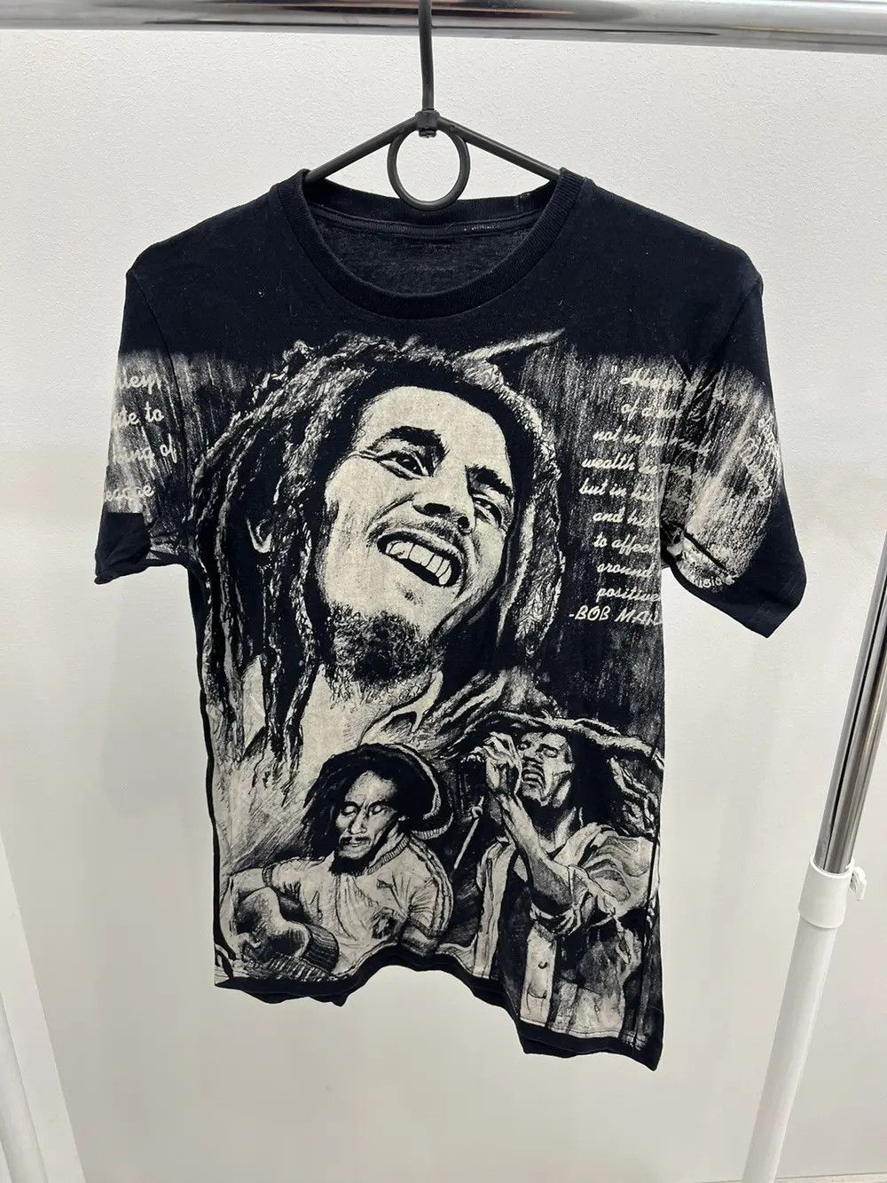 Bob Marley Vintage Bob Marley Print All Over Me Tee T-shirt Size US S / EU 44-46 / 1 - 1 Thumbnail