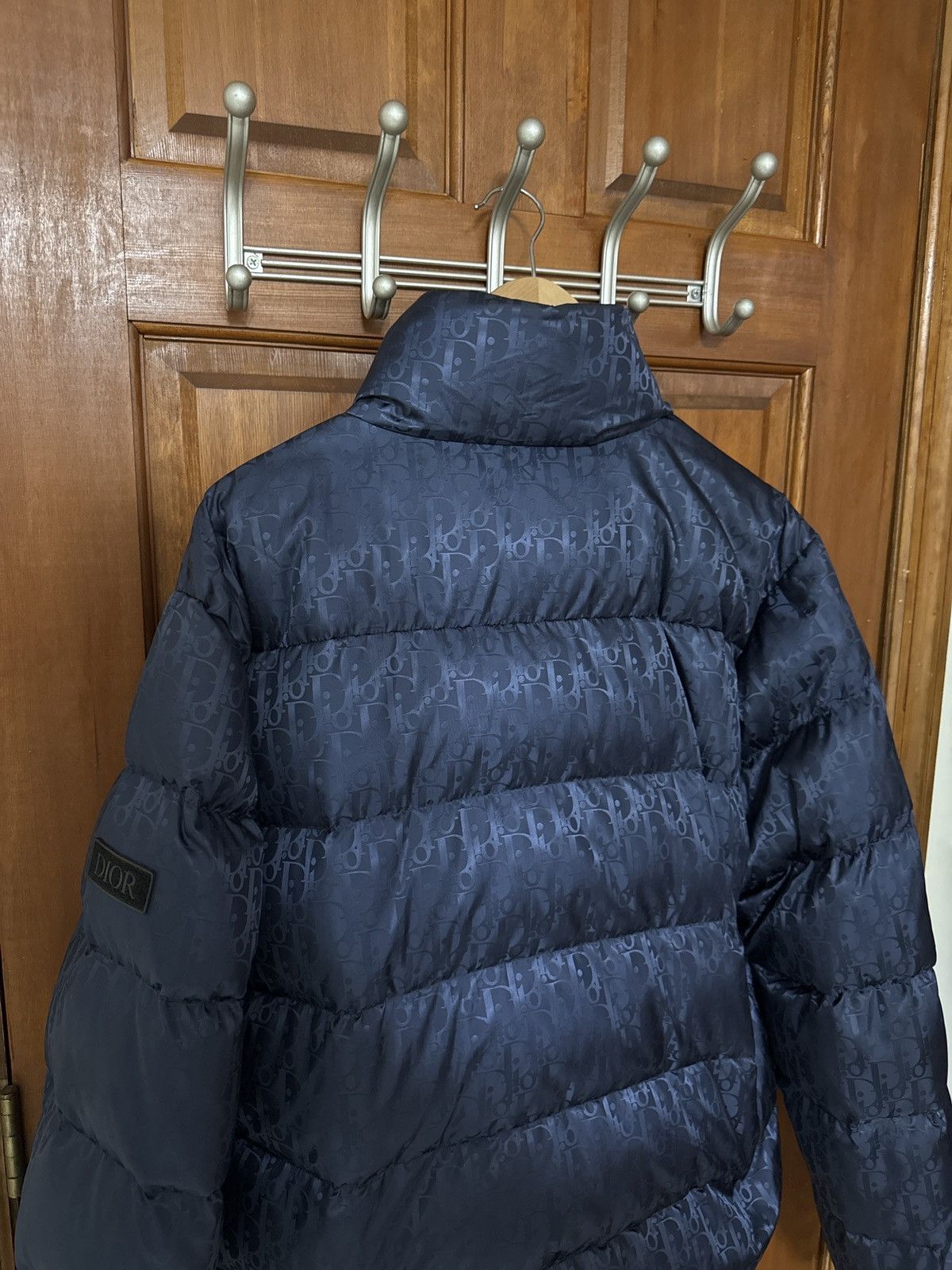 Dior Christian Dior Navy Bubble coat Size US M / EU 48-50 / 2 - 8 Thumbnail