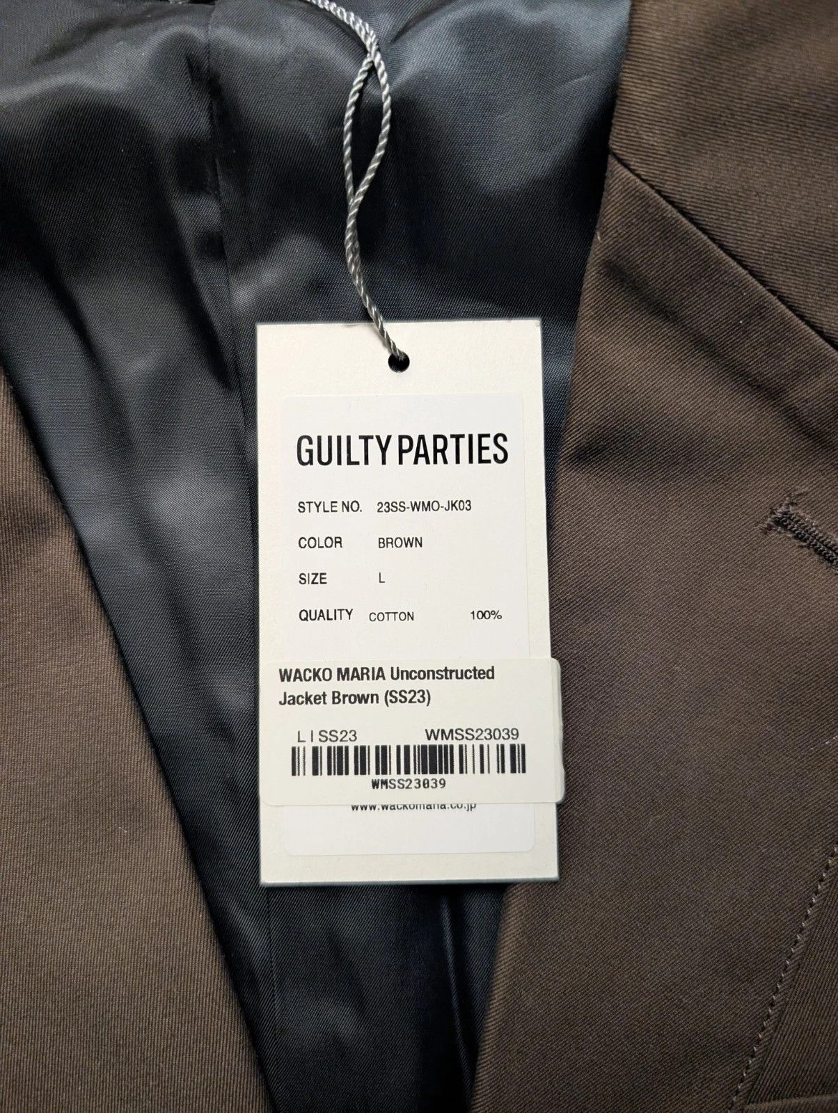Wacko Maria SS23 Unconstructed Blazer Jacket Size Large **DESC** Size US L / EU 52-54 / 3 - 3 Thumbnail