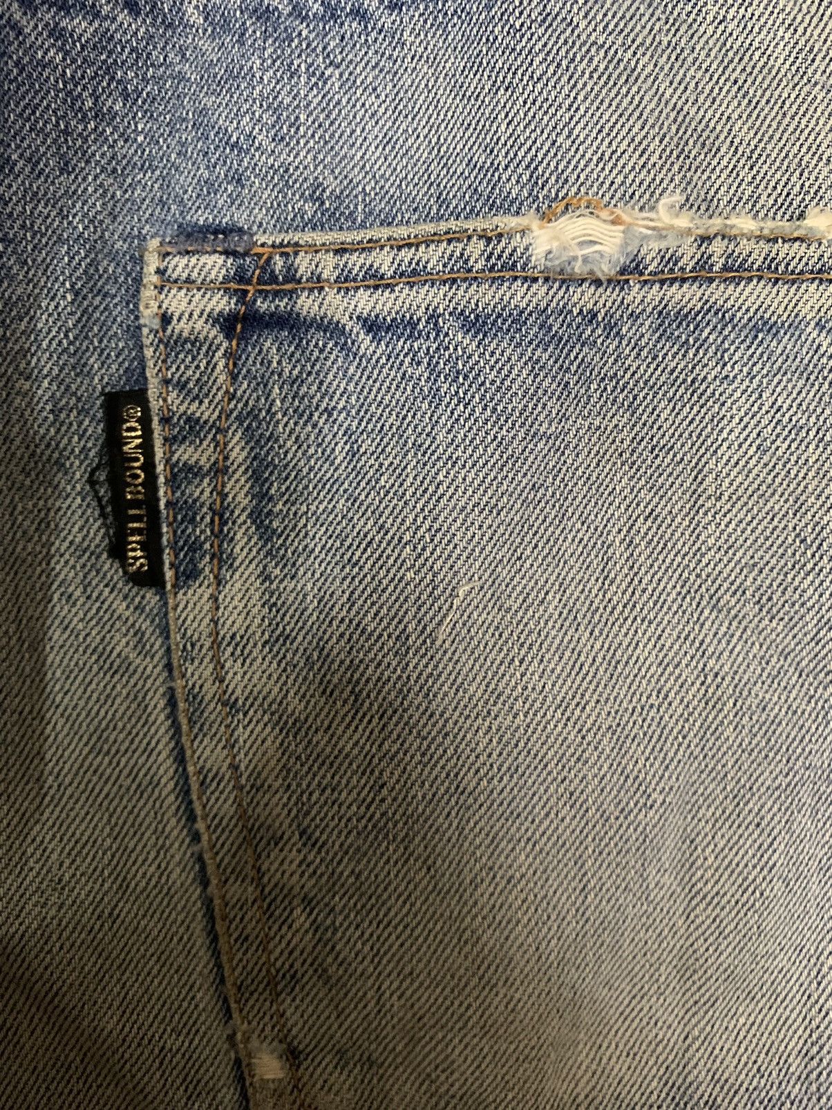 Hysteric Glamour Vintage Spellbound DMG Selvedge Patched Distressed Jeans Size US 32 / EU 48 - 18 Thumbnail