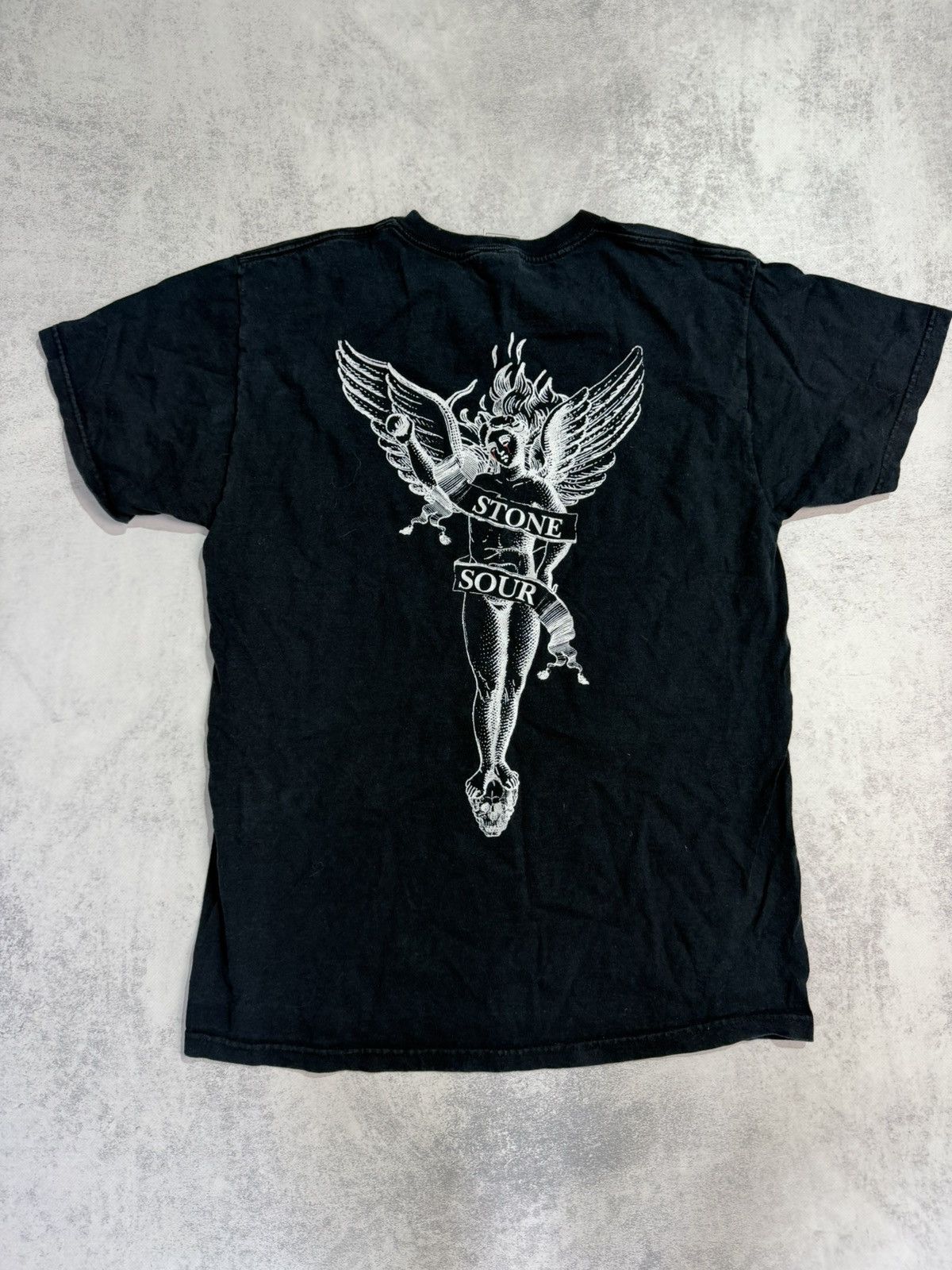 Fruit Of The Loom Vintage 2006 Stone Sour Band T-Shirt | Fruit of the Loom Size US M / EU 48-50 / 2 - 1 Thumbnail