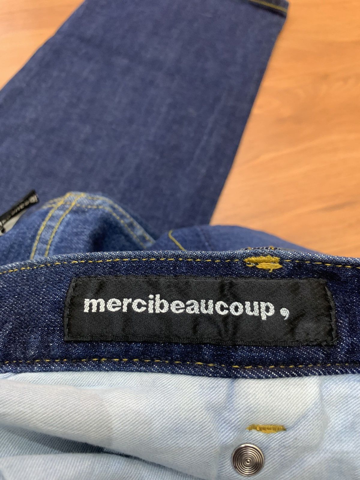 Issey Miyake × mercibeaucoup mercibeaucoup drop crotch indigo dye denim Size US 28 / EU 44 - 11 Thumbnail