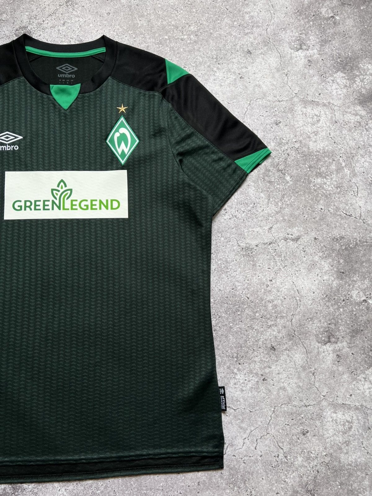 Vintage Umbro FC Werder Bremen 21/22 Football Soccer Shirt Trikot Size US L / EU 52-54 / 3 - 3 Thumbnail