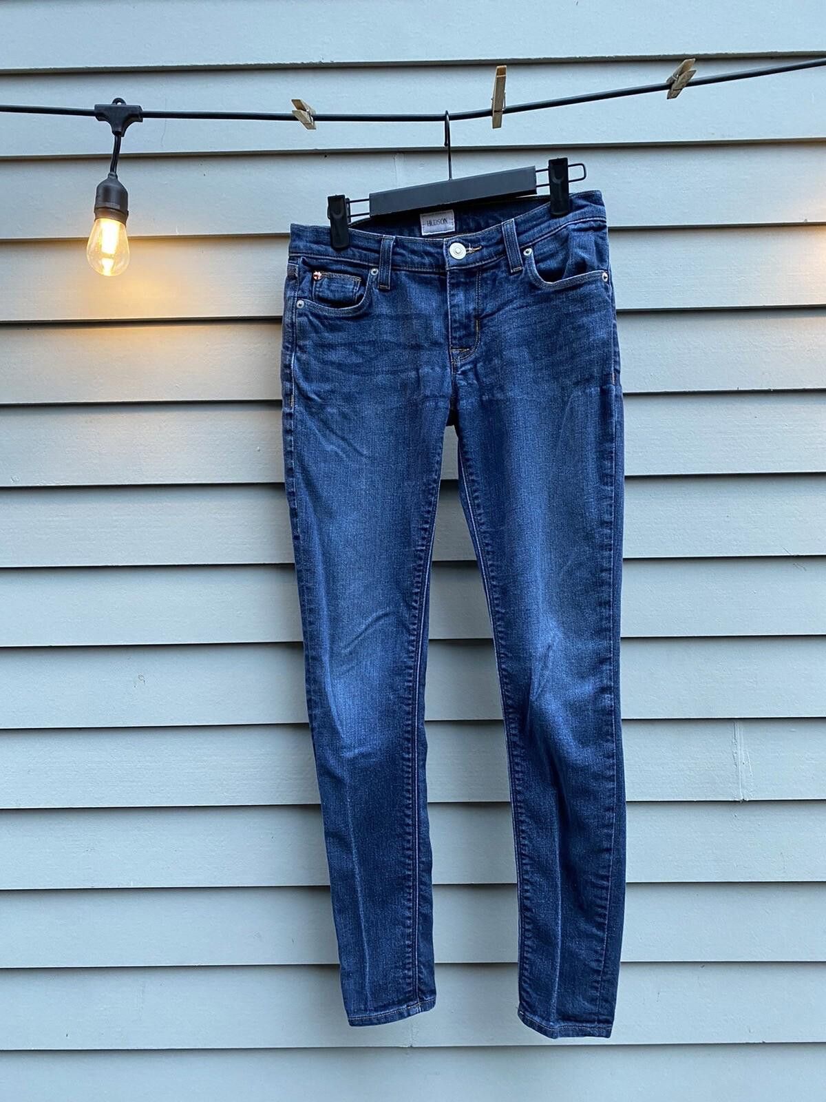 Hudson Hudson 25 Krista Super Skinny Mid Rise Stretchy Denim Jeans Size 25" / US 0 / IT 36 - 1 Thumbnail
