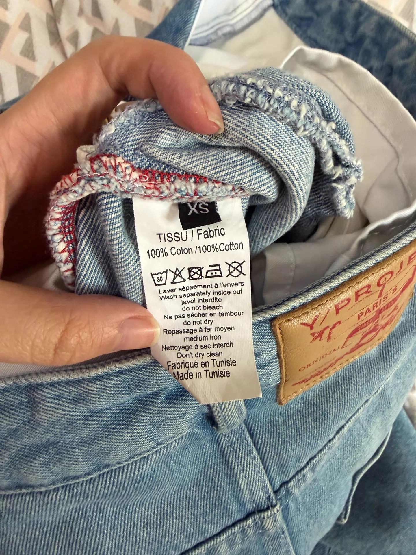 Y/Project y/project heavy denim culottes left skinny right wide XS Size 25" / US 0 / IT 36 - 5 Thumbnail