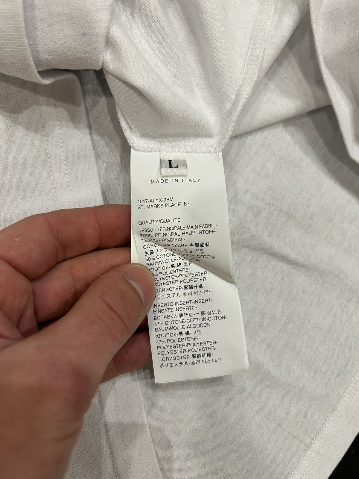1017 ALYX 9SM 1017 Alyx 9SM Visual Logo Tee Size US L / EU 52-54 / 3 - 4 Thumbnail