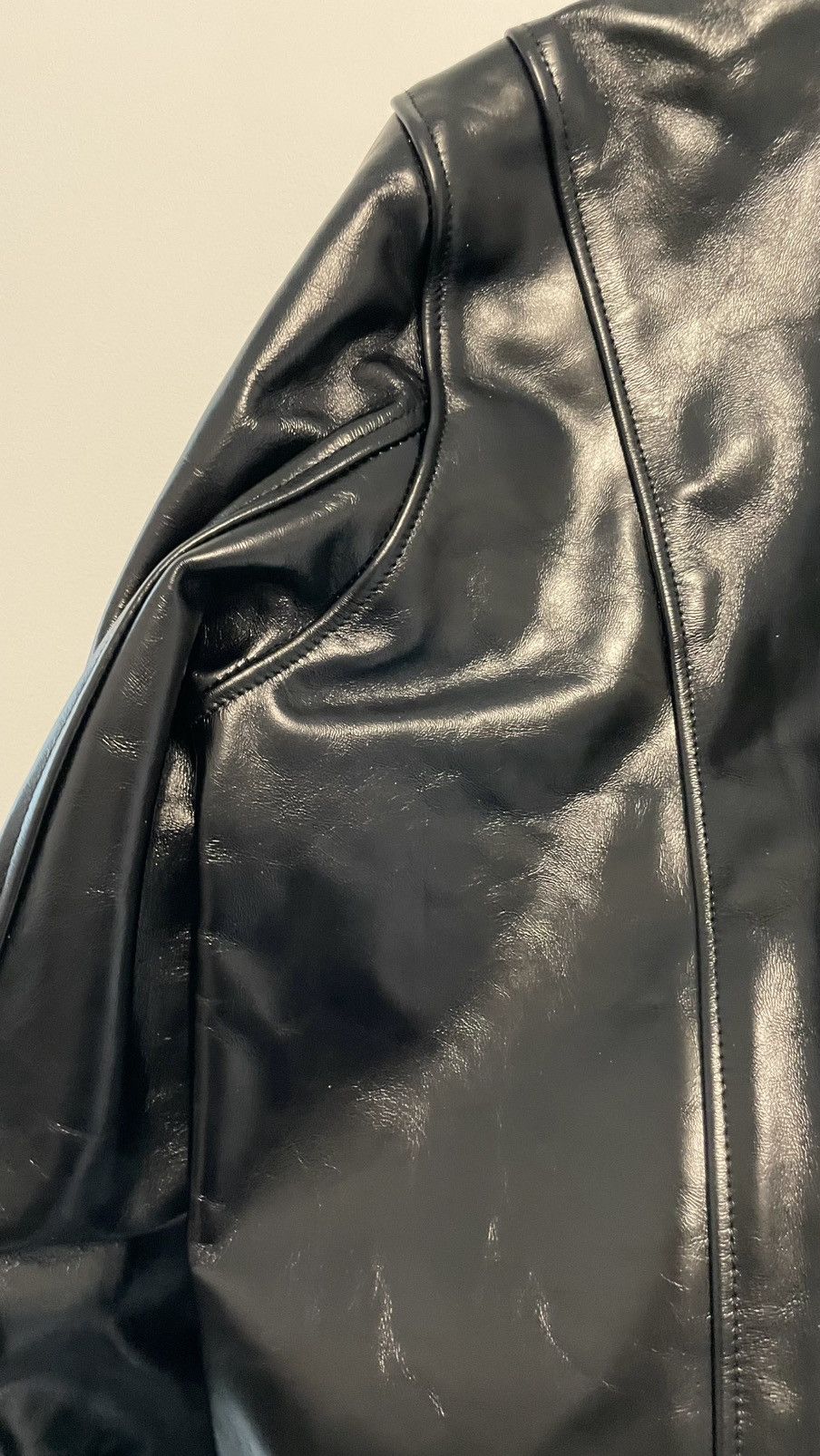 Our Legacy Our Legacy Hellraiser Leather Jacket Black Size US M / EU 48-50 / 2 - 7 Thumbnail