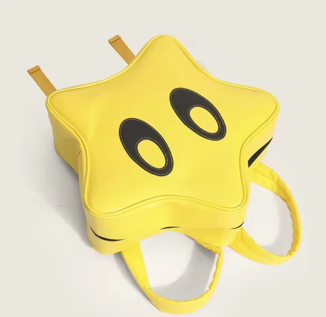 Other Cartoon Big Eyes Star Style Yellow Backpack Size ONE SIZE - 4 Thumbnail
