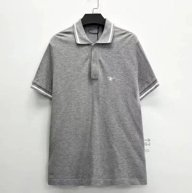 Dior Dior Grey Cotton Blend Embroidered Logo T. Size XS / US 0-2 / IT 36-38 - 1 Thumbnail