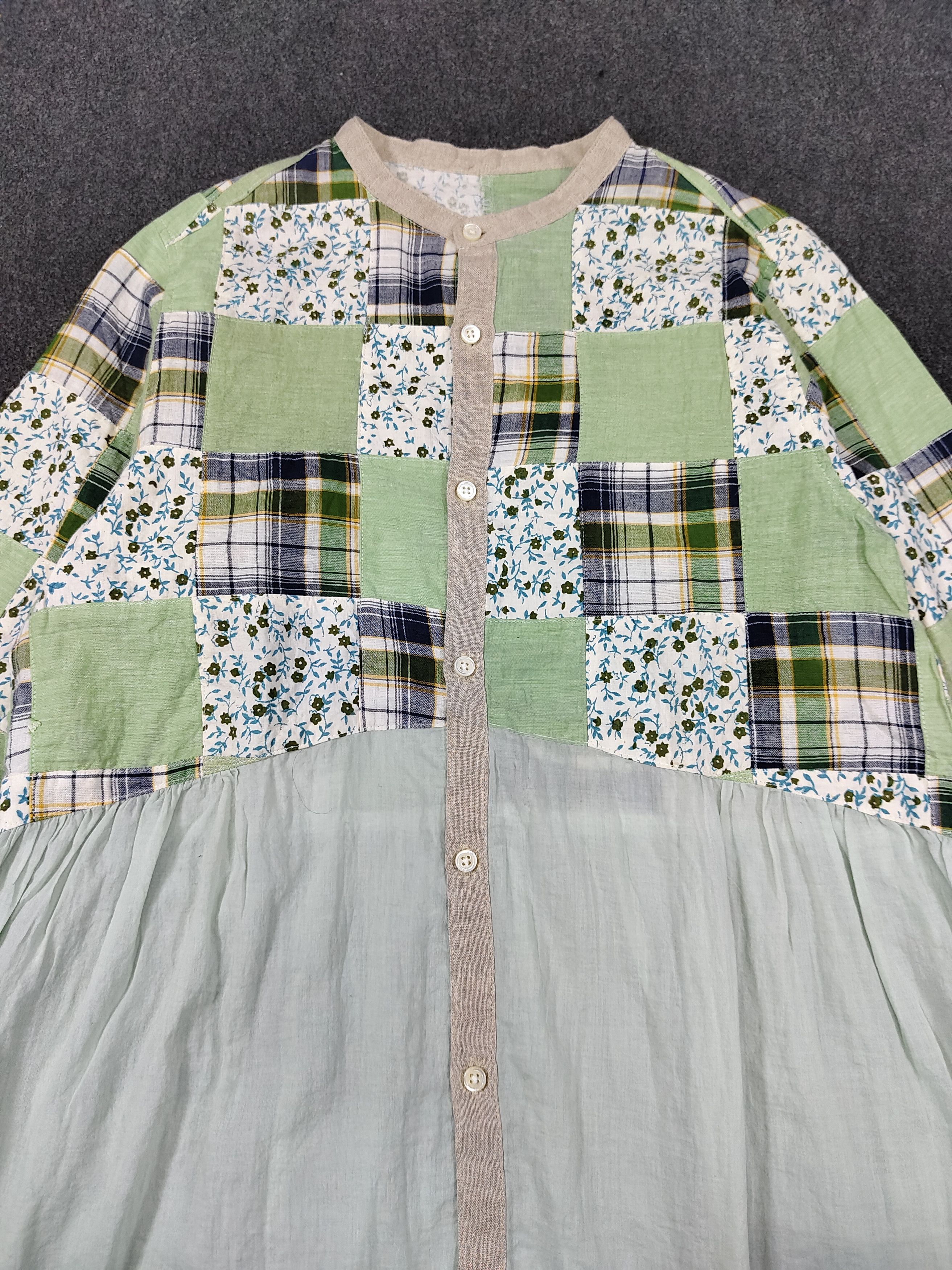 Japanese Brand 🇯🇵 Vtg Kaiseidou Handmade Pacthwork Artisan Craft Shirt Size M / US 6-8 / IT 42-44 - 6 Thumbnail