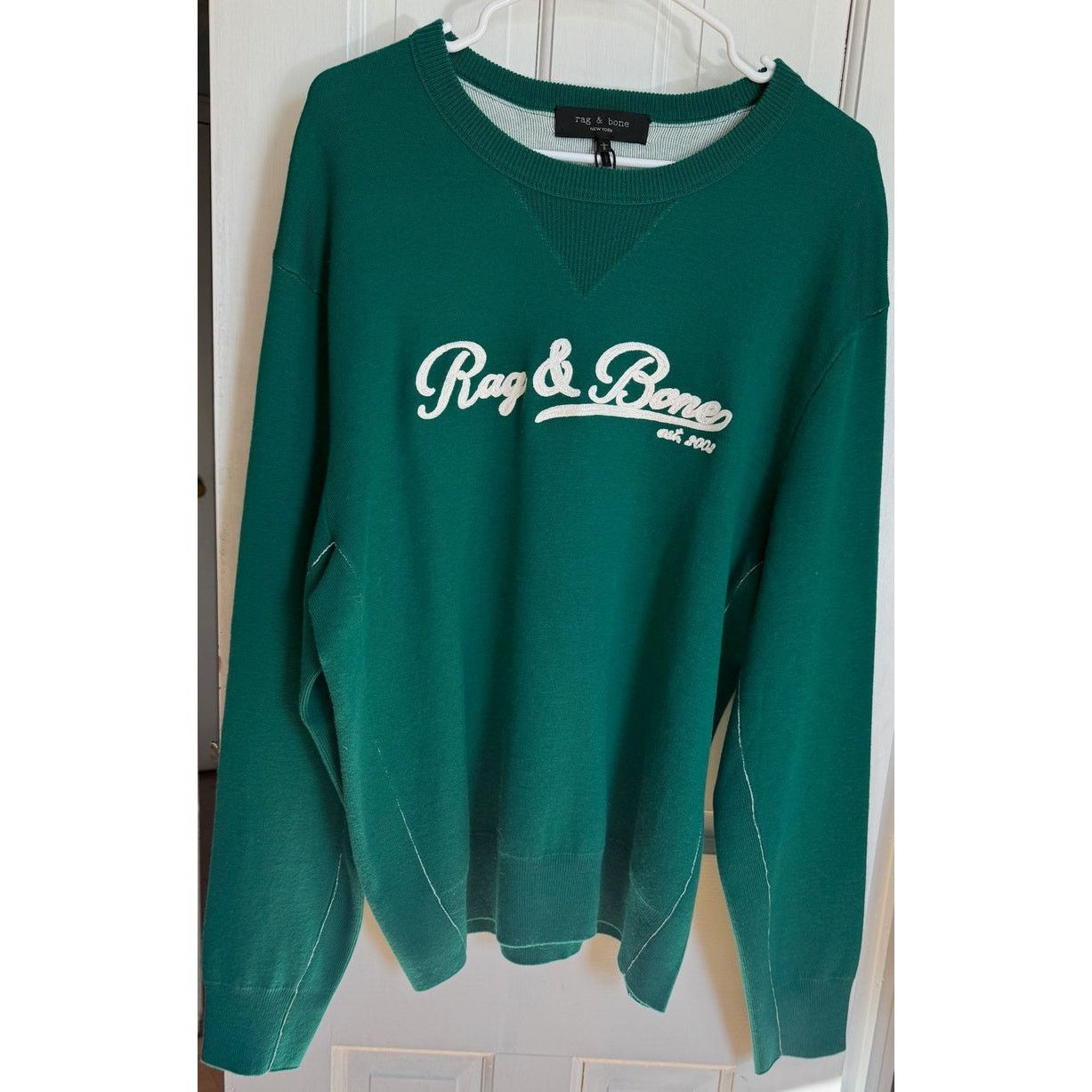 Rag & Bone Rag and Bone Green Sweatshirt NWT - Large Size US L / EU 52-54 / 3 - 1 Thumbnail