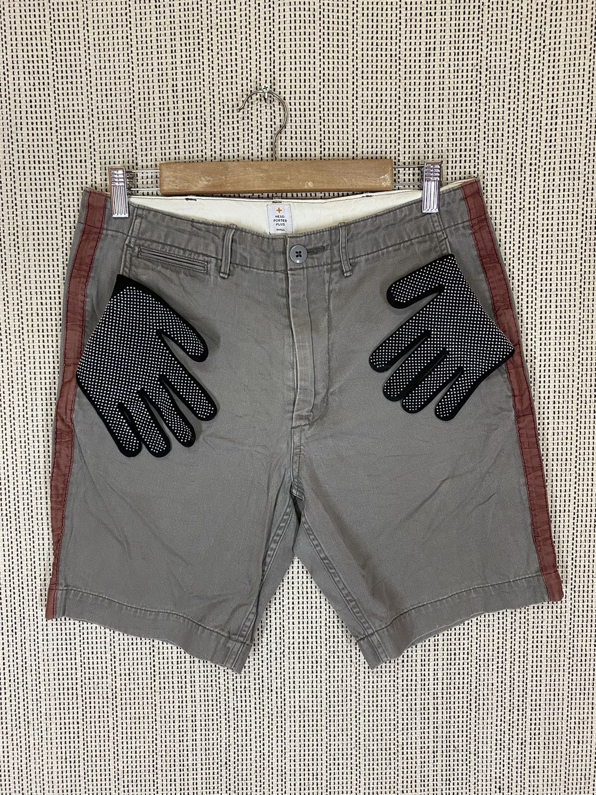 ‼️HEAD PORTER PLUS SHORT PANTS SIDE TAPE SIZE 32‼️
