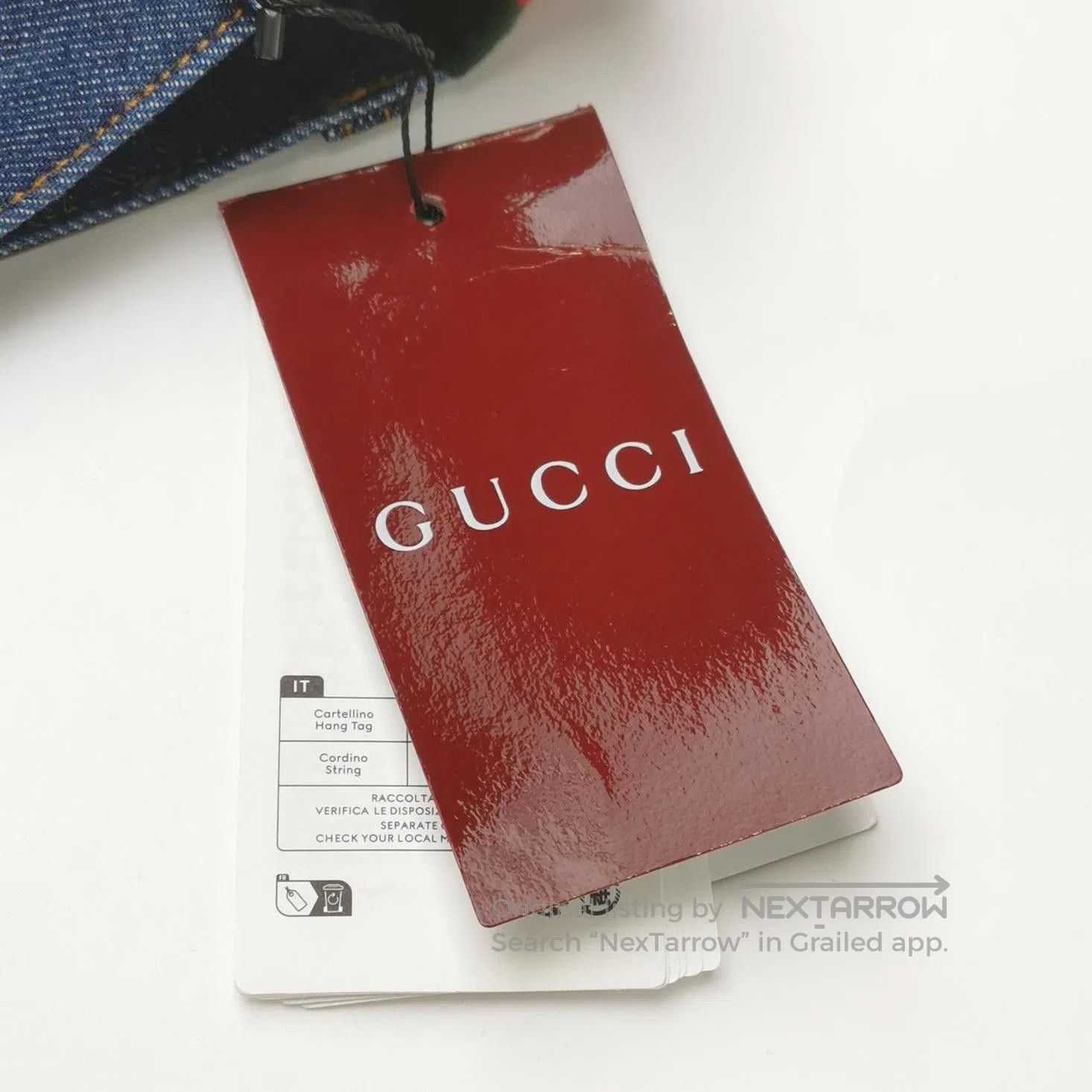 Gucci Dark Blue Slim Denim Jeans S. Size US 34 / EU 50 - 1 Thumbnail
