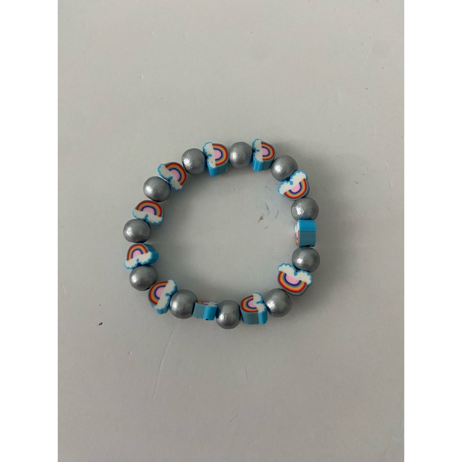 Handmade rainbow bead bracelet Size ONE SIZE - 4 Thumbnail