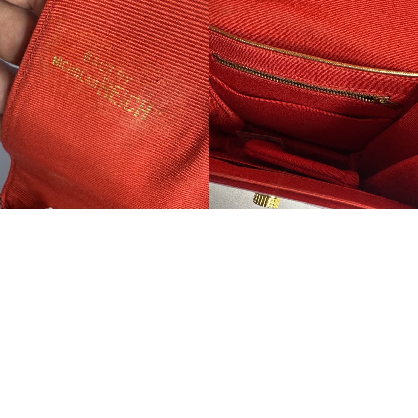 CO VINTAGE May Shoe Co Purse Hand Bag Charleston WV Red Coin Bag Size ONE SIZE - 8 Thumbnail