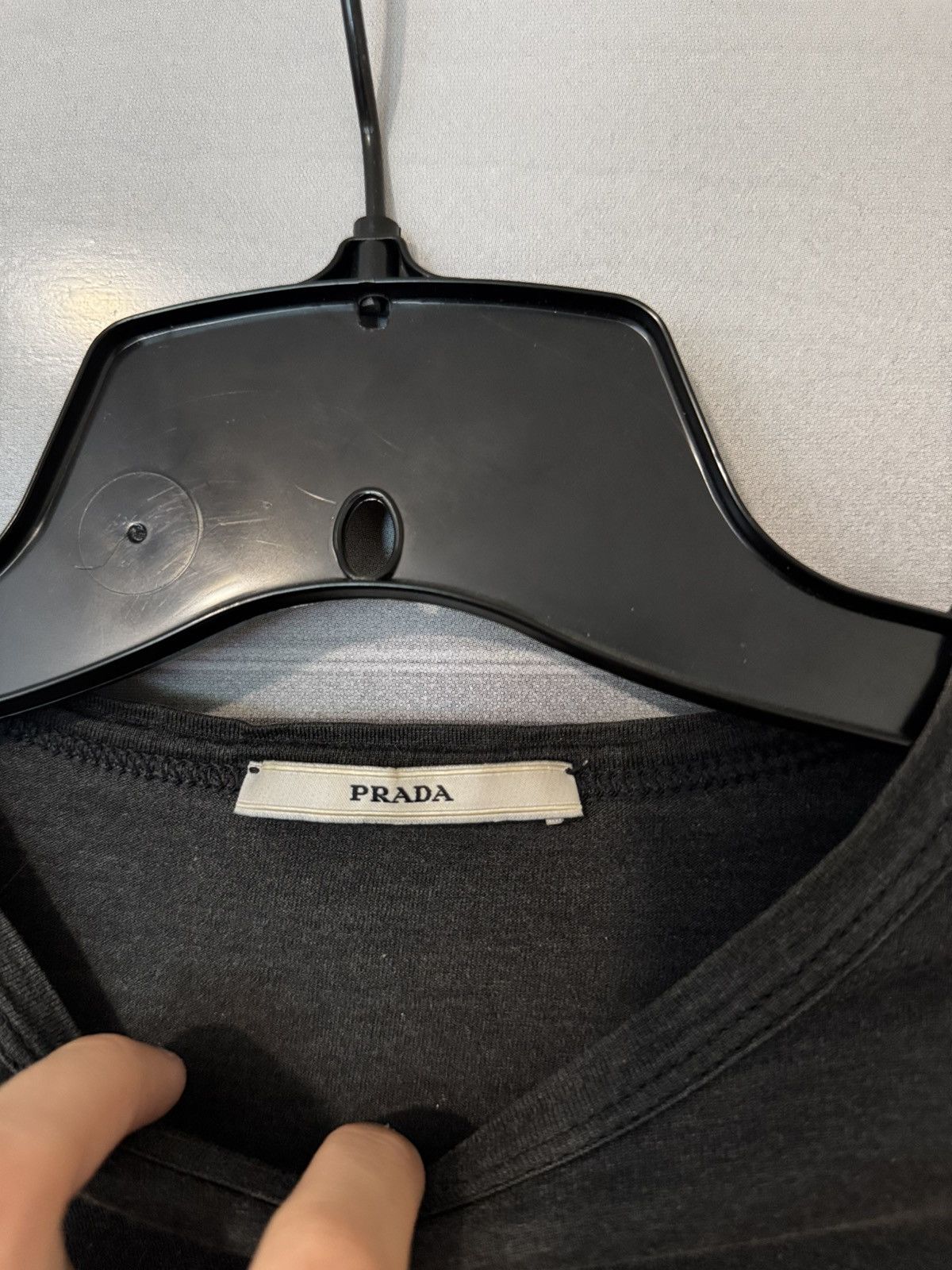 Prada Vintage prada twist seams long sleeve shirt Size US S / EU 44-46 / 1 - 4 Thumbnail