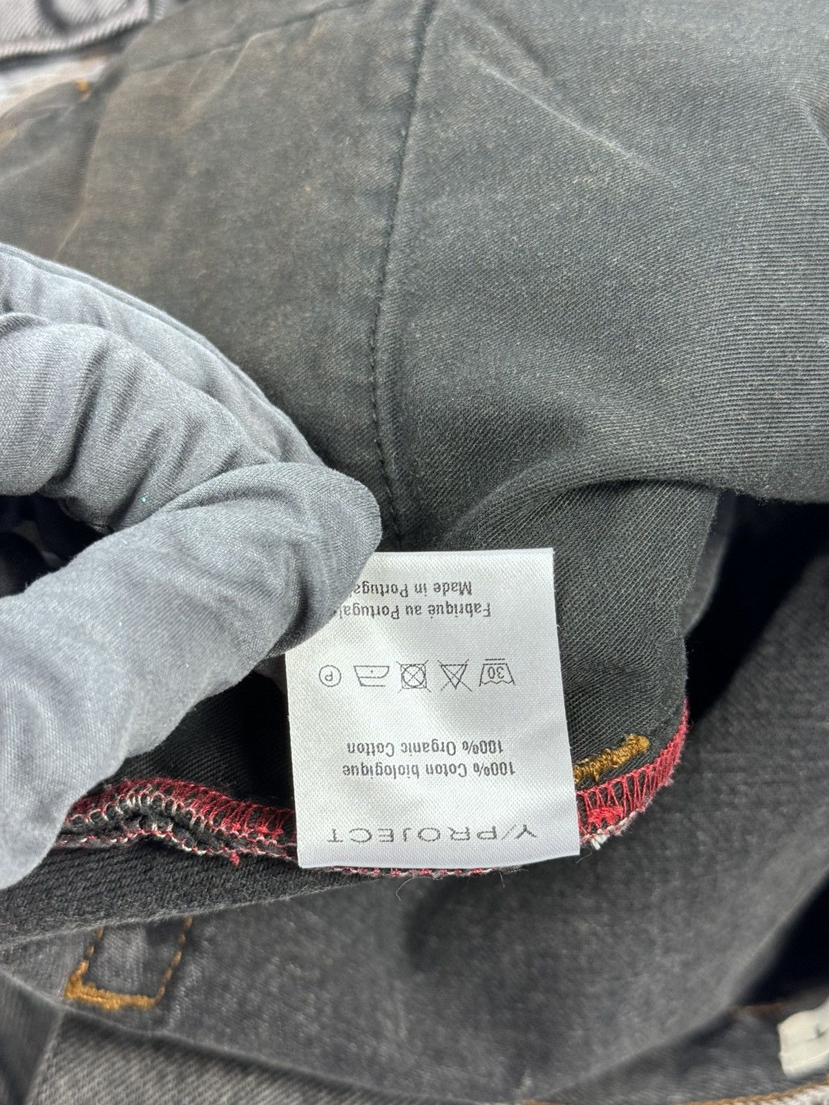 Y/Project BUTTON DETAIL DENIM JEANS Size US 34 / EU 50 - 8 Thumbnail