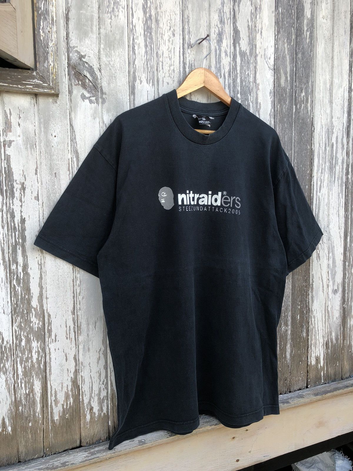 Nitraid × Vintage RARE Vintage Y2K Nitraiders Steezundattack 2005 Tshirts Size US XL / EU 56 / 4 - 2 Thumbnail
