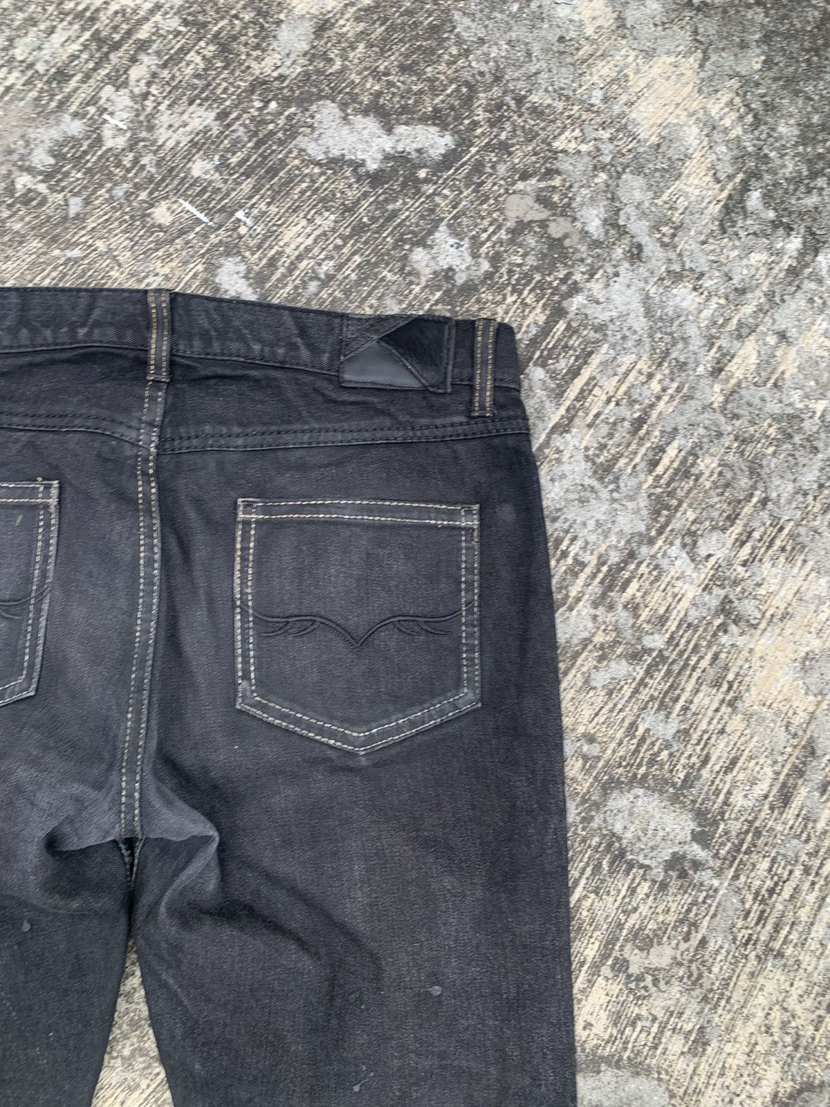 GOSTAR DE FUGA Flared Gostar de fuga waxed jeans Size 33" - 22 Thumbnail