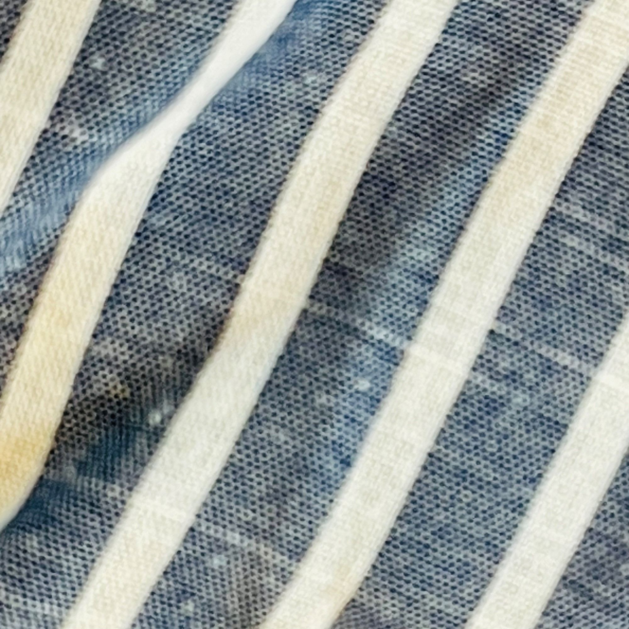 Other Lydelle Women's Striped High-Waisted Pants Small Blue & Whit Size 26" / US 2 / IT 38 - 8 Thumbnail