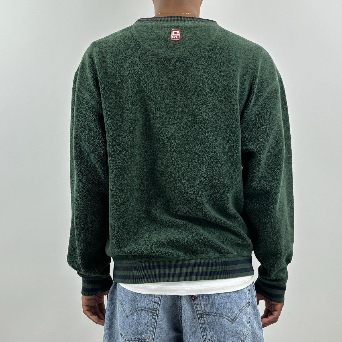 Chaps Ralph Lauren × Polo Ralph Lauren × Vintage vintage 90s CHAPS RALPH LAUREN Fleece Spellout sweatshirt Size US M / EU 48-50 / 2 - 5 Thumbnail