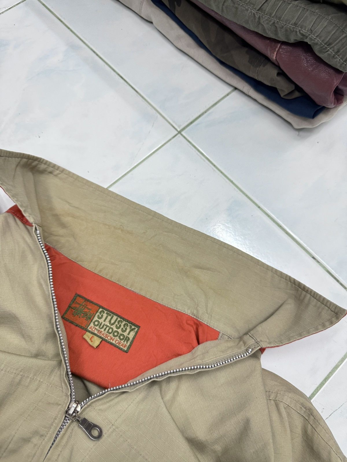 Stussy 🔥🔥🔥ARCHIVE VINTAGE STUSSY ALL SEASONS GEAR JACKET Size US L / EU 52-54 / 3 - 13 Thumbnail