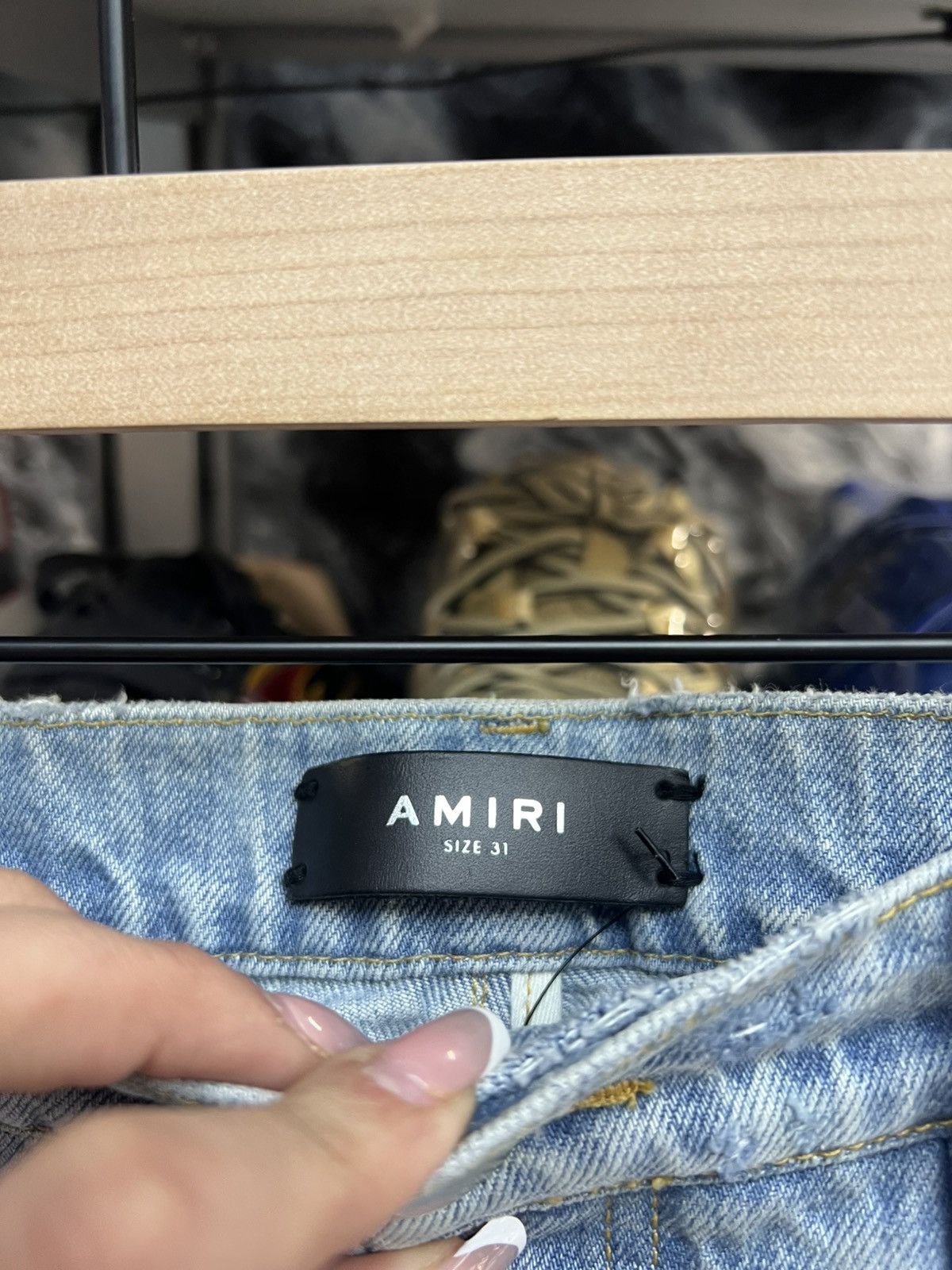 Amiri Amiri Destroyed Slouchy Jeans Size US 31 - 7 Thumbnail