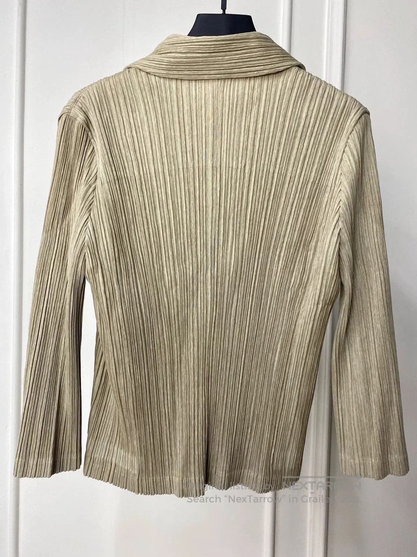 Issey Miyake Pleats Please Issey Miyake Striped Top. Size M / US 6-8 / IT 42-44 - 2 Thumbnail