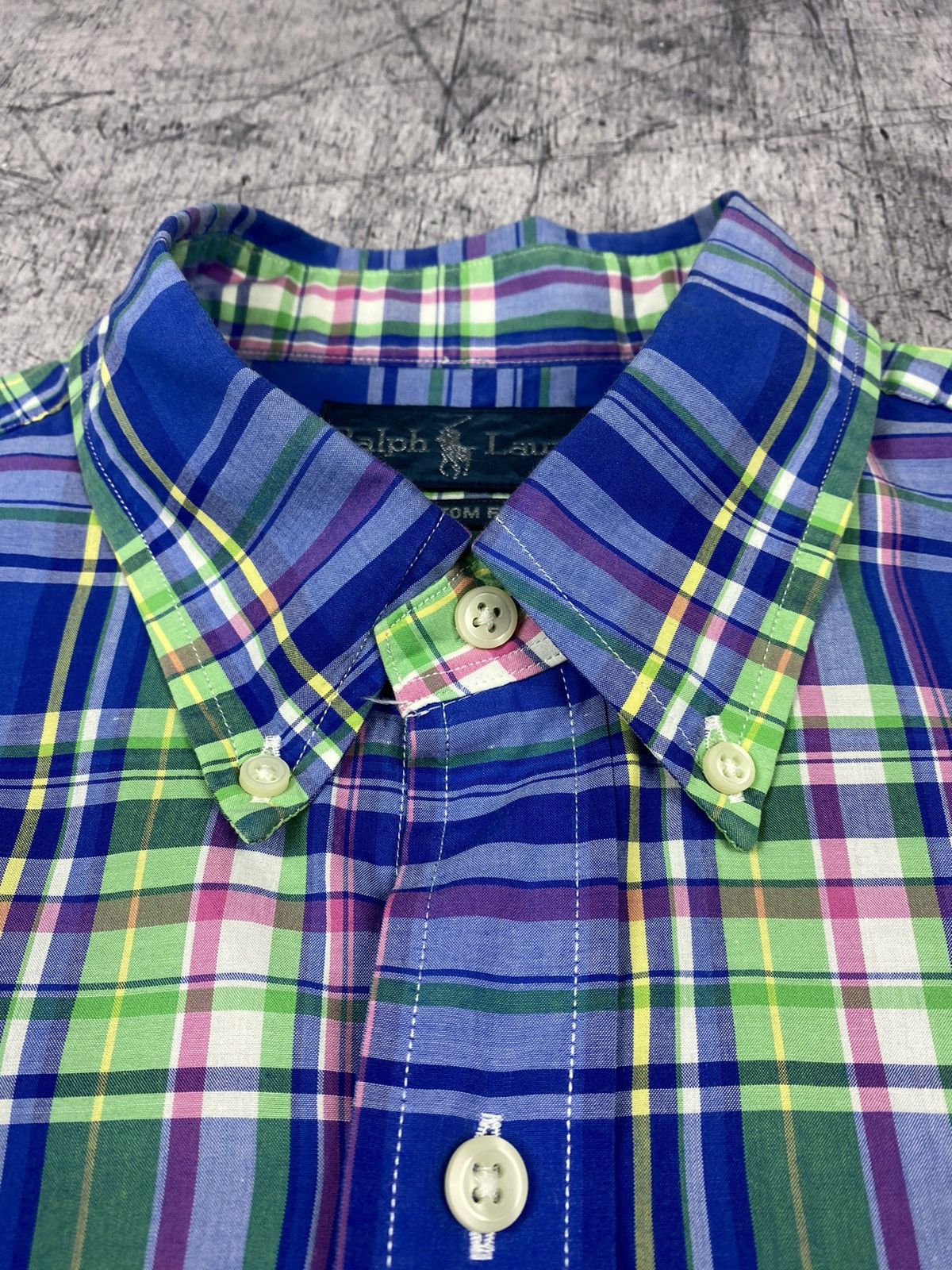 Polo Ralph Lauren × Vintage Vintage 90s Polo Ralph Lauren Button Up Shirt Size US M / EU 48-50 / 2 - 7 Thumbnail
