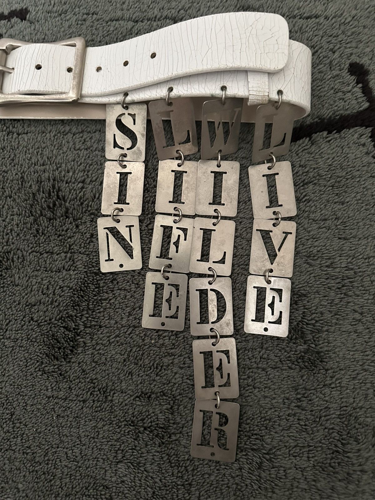 Ann Demeulemeester Archive Ann Demeulemeester Spring 2003 SS03 Metal Belt Size ONE SIZE - 4 Thumbnail