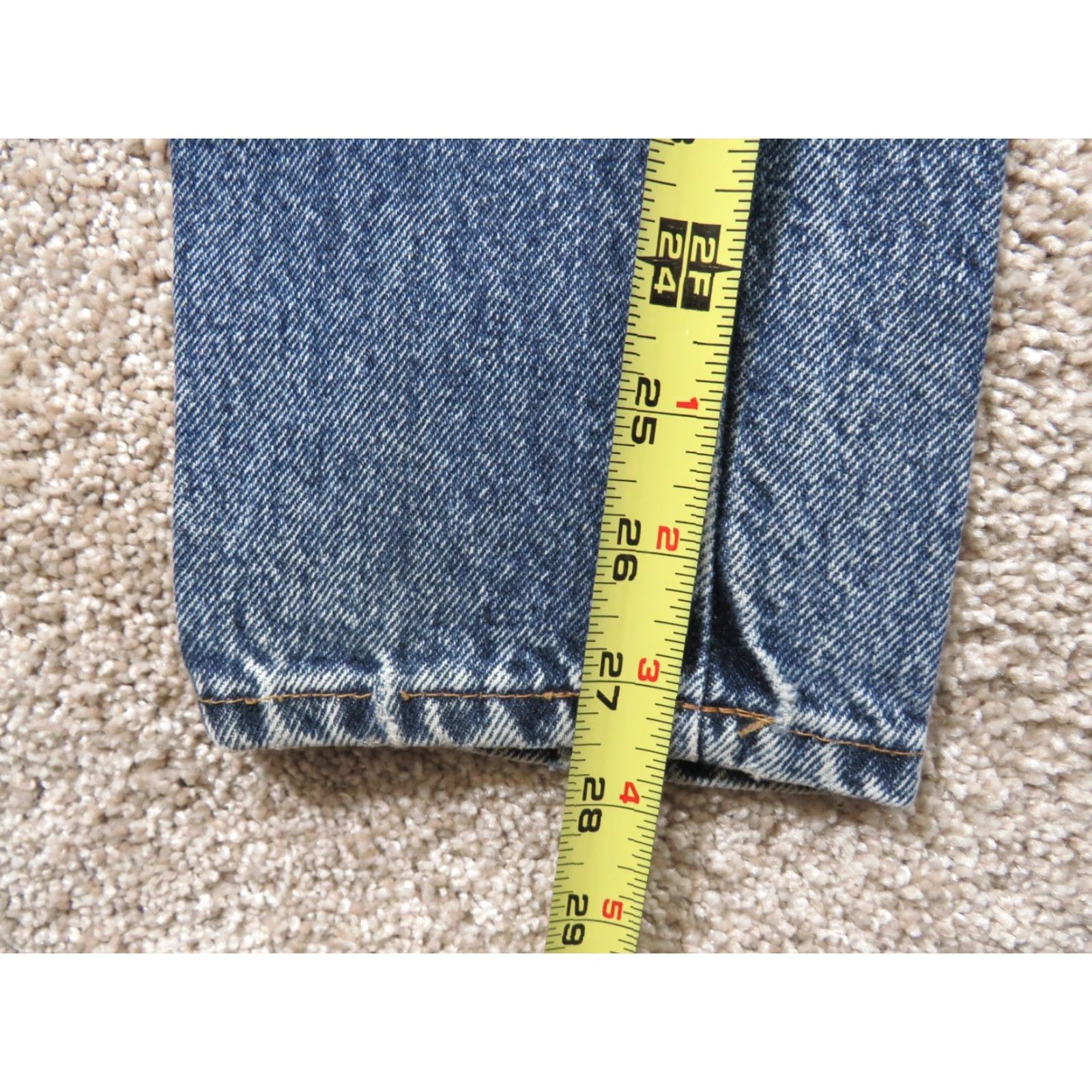 Denime VINTAGE Filippo Totti High-Rise Mom Denim Jeans Women 9/10 26x27.5 Acid-Washed Cotton 100% Denim Western 80s 90s 70s Casual Womens Size 30" / US 8 / IT 44 - 5 Thumbnail