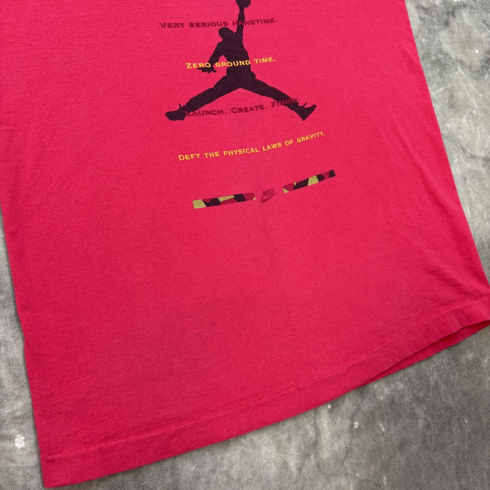 Nike Vintage 90s Nike Michael Jordan Soaring Flying Scoring Shirt Size US S / EU 44-46 / 1 - 6 Thumbnail