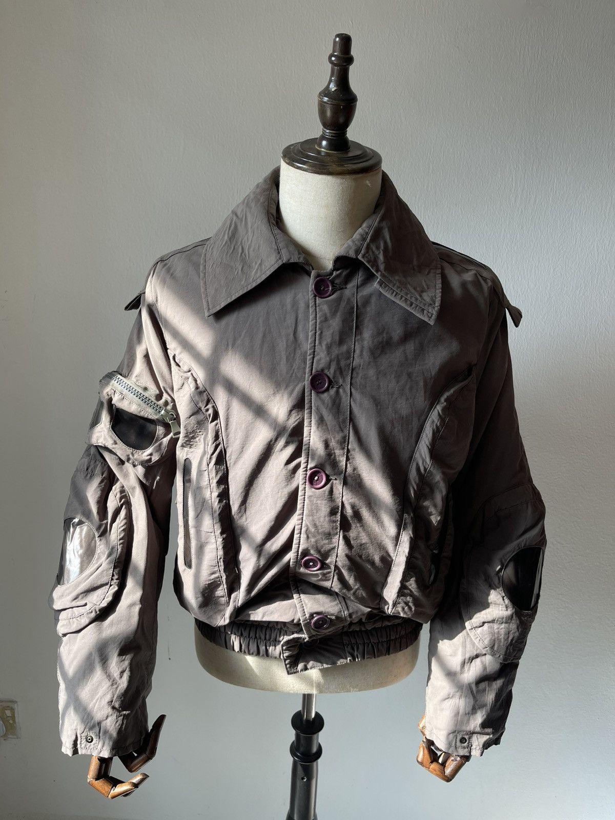 Vintage Dolce & Gabbana Bomber Flight Jacket 97 Size US L / EU 52-54 / 3 - 1 Thumbnail
