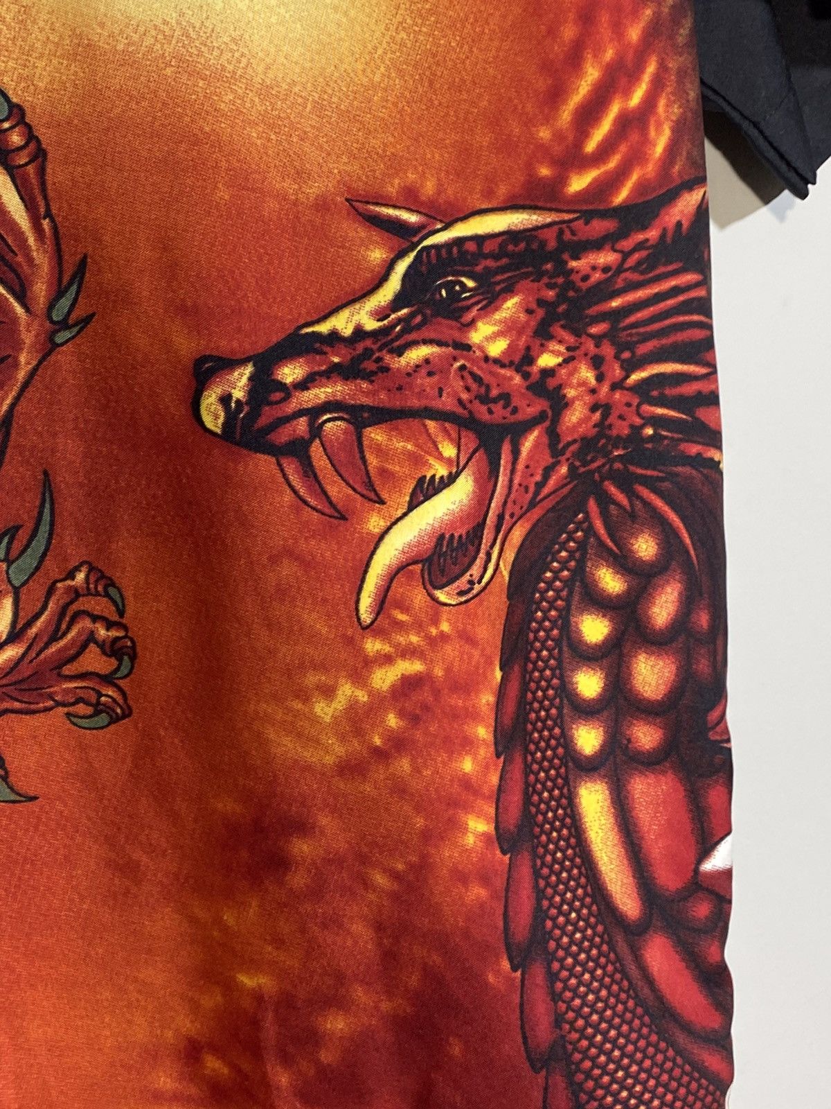 Japanese Brand × Vintage Vintage Y2k Dragon Japanese Avant Garde streetwear shirt Size US XL / EU 56 / 4 - 8 Thumbnail