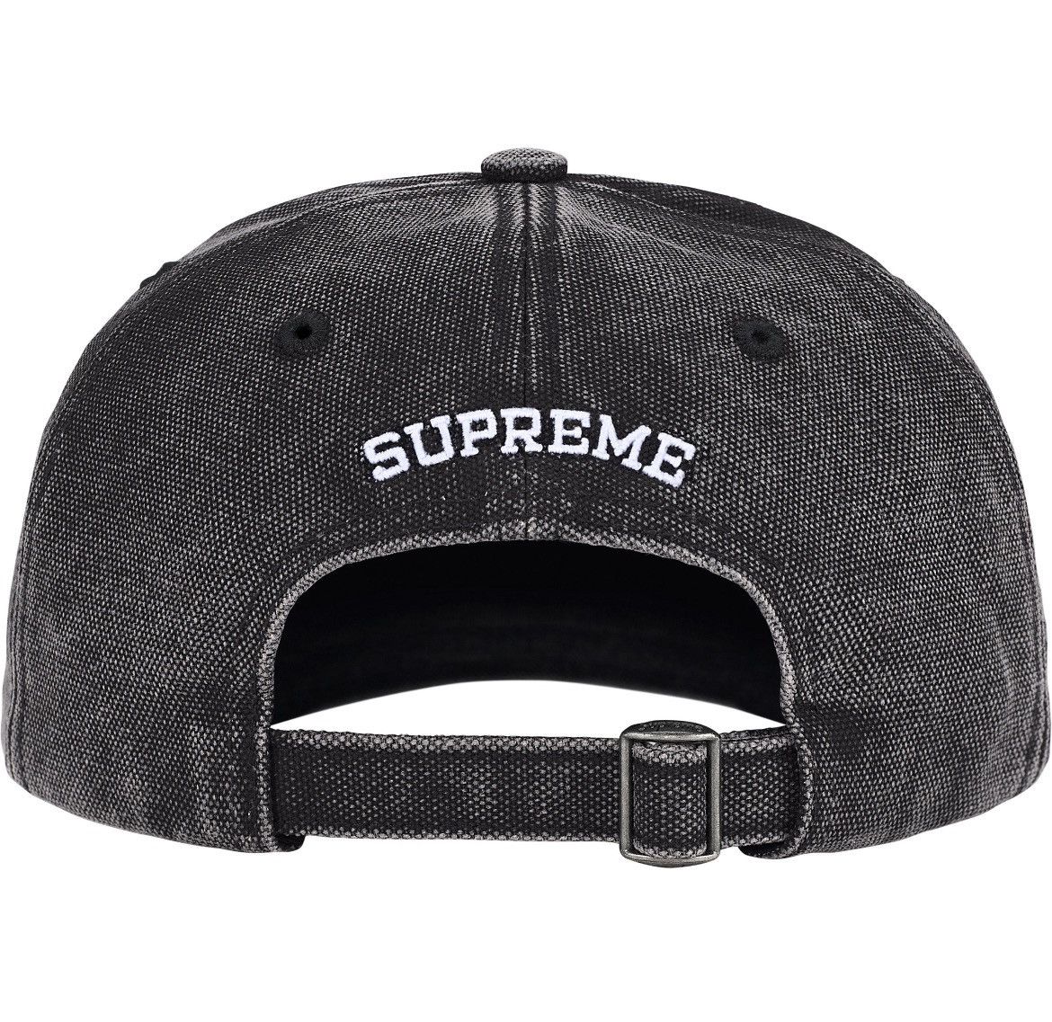 Supreme Supreme Pigment Coated S Logo 6 Panel Black SS26 Size ONE SIZE - 2 Thumbnail