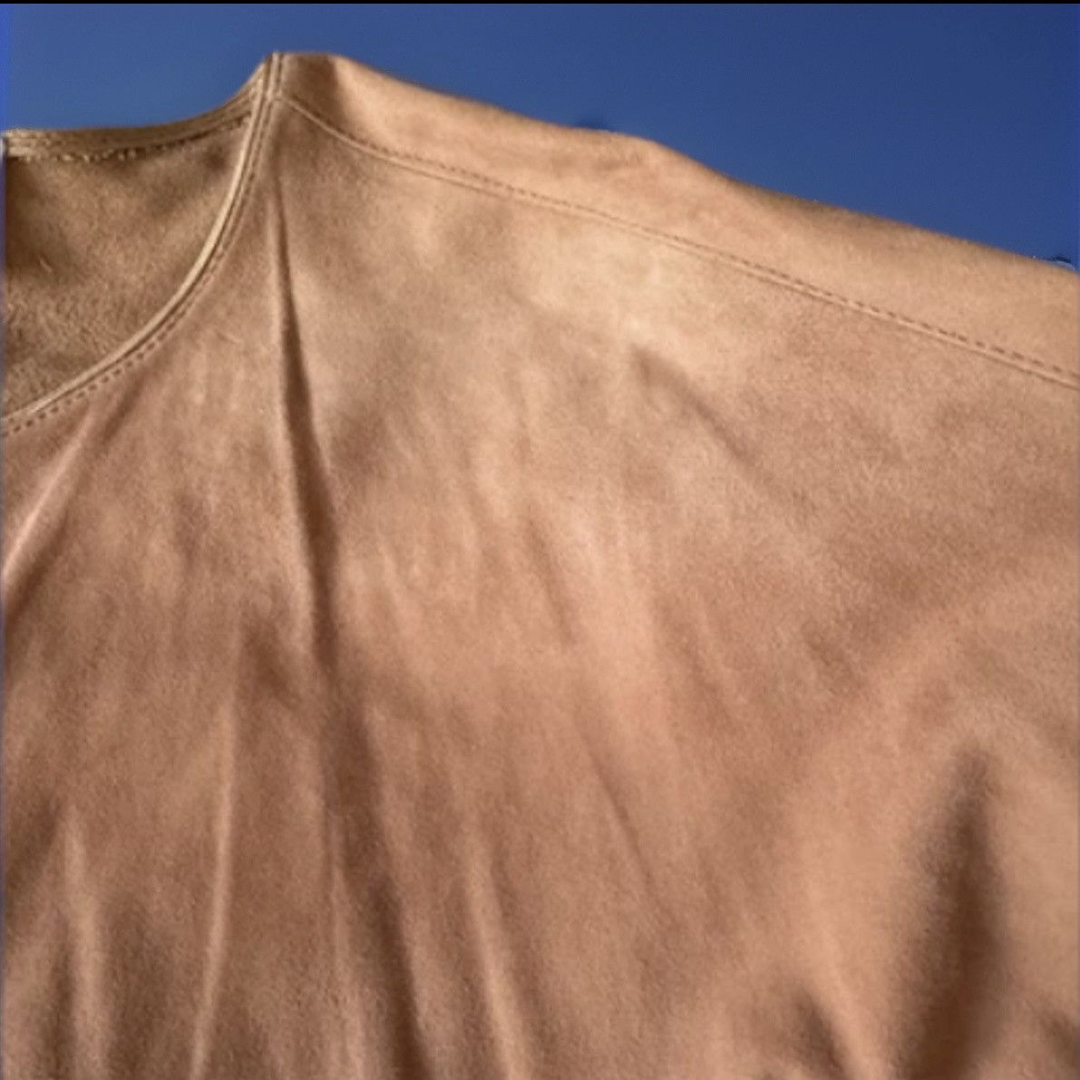 Calvin Klein CALVIN KLEIN Vintage 70s Pink Suede Top M 6 8 Boho 60s Size M / US 6-8 / IT 42-44 - 12 Thumbnail