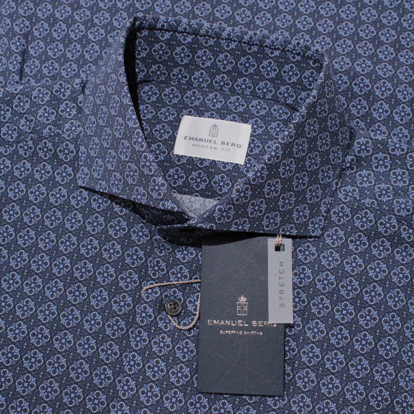 Other Emanuel Berg New with tags Shirt Size M US In Blue Size US M / EU 48-50 / 2 - 1 Thumbnail