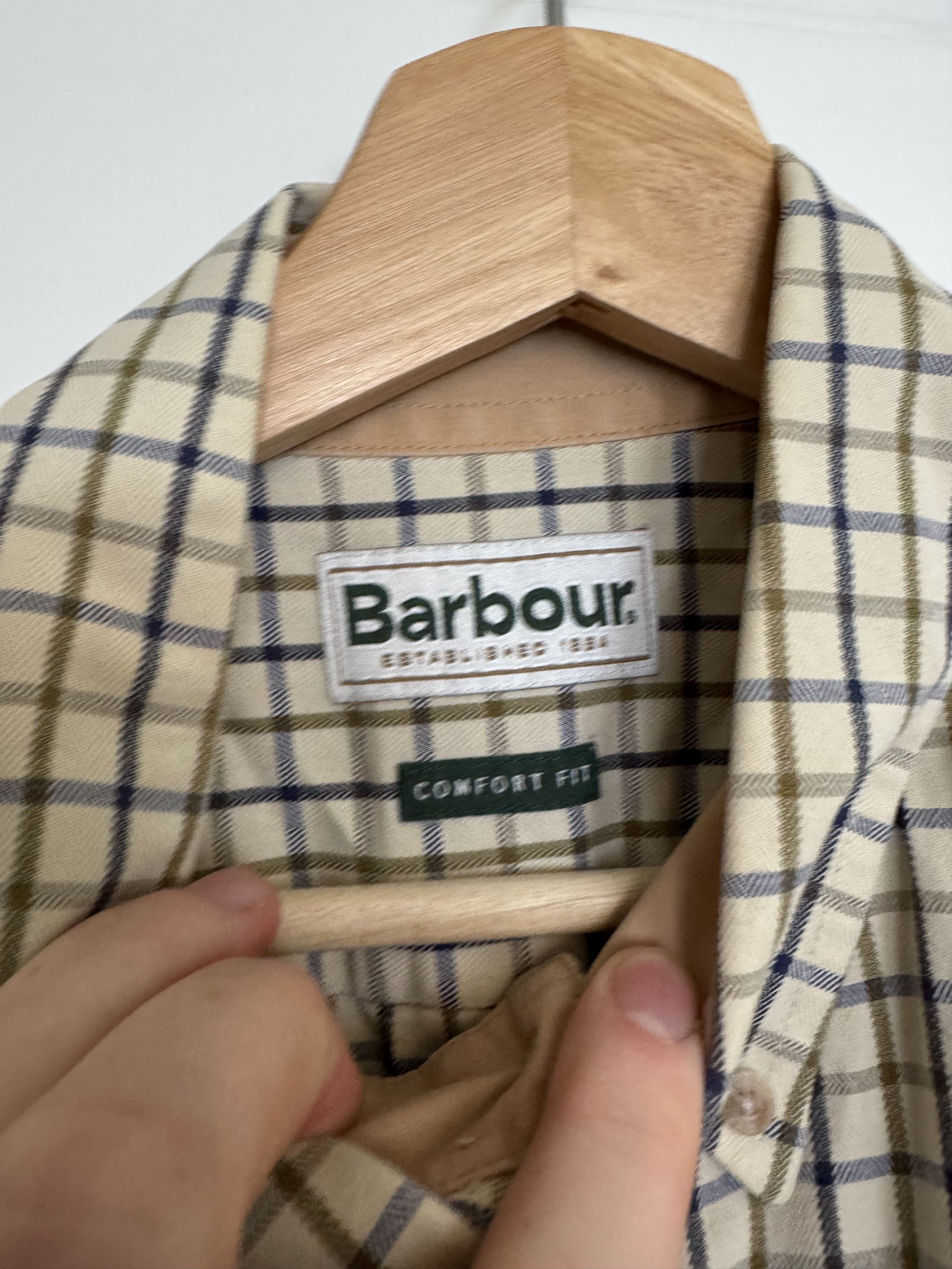 Barbour Barbour Flannel Shirt Size US XL / EU 56 / 4 - 2 Thumbnail