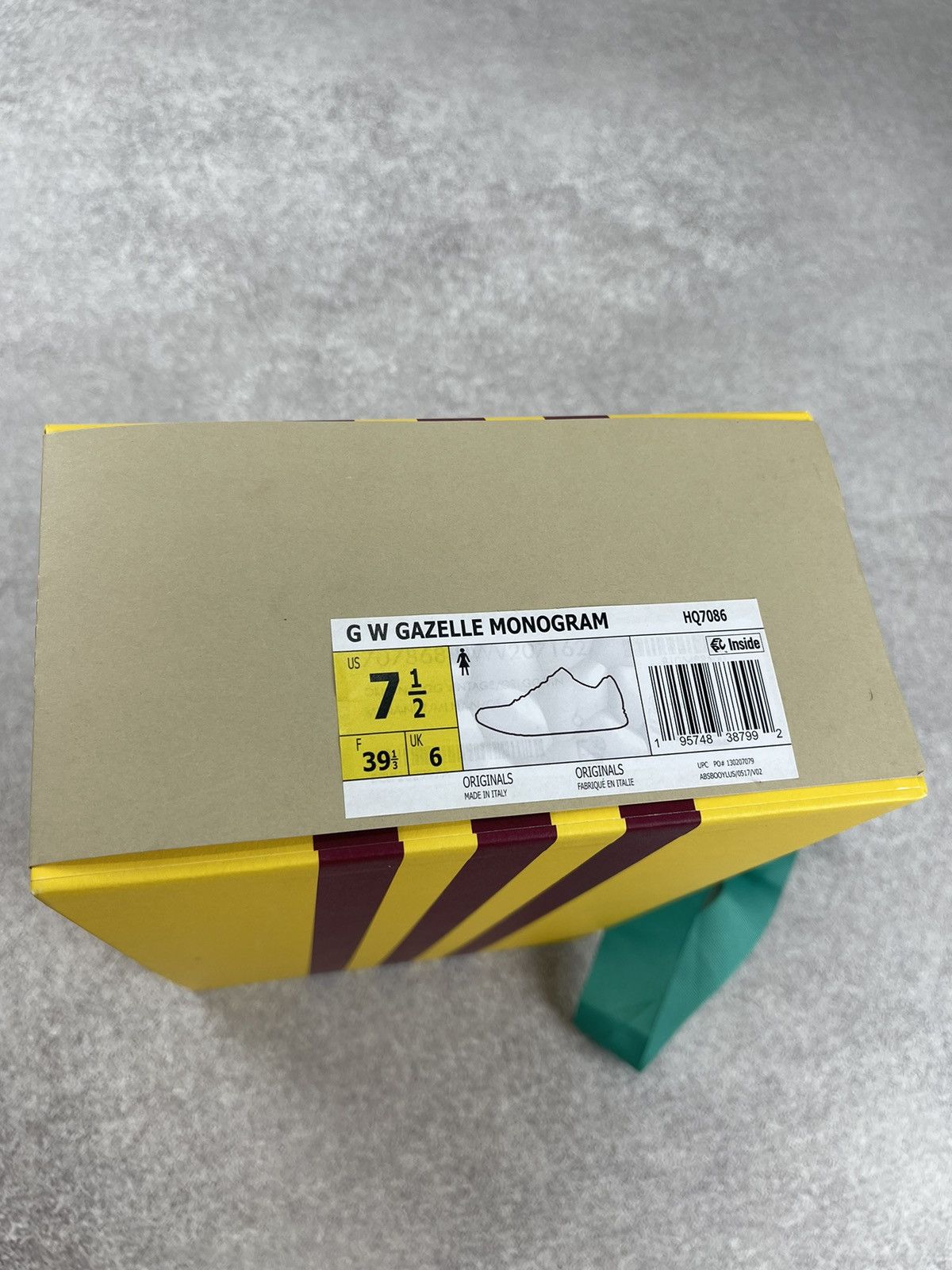 Adidas × Gucci Adidas x Gucci Gazelle GG Monogram Sneakers Size 39 1/3 Size US 7.5 / IT 37.5 - 16 Thumbnail