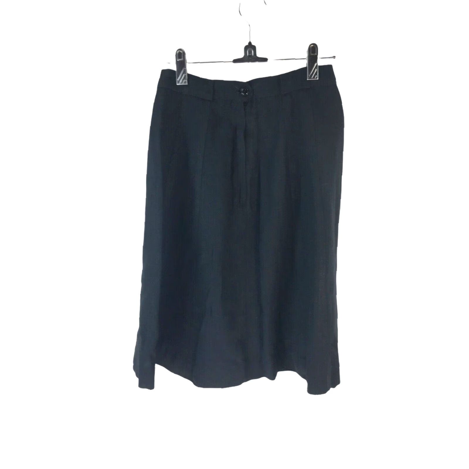 Vintage VINTAGE Suburban Walker Summit Of Boston Black Pleated Flare Skirt Women's Size S 1970s Mod Size 28" / US 6 / IT 42 - 2 Thumbnail