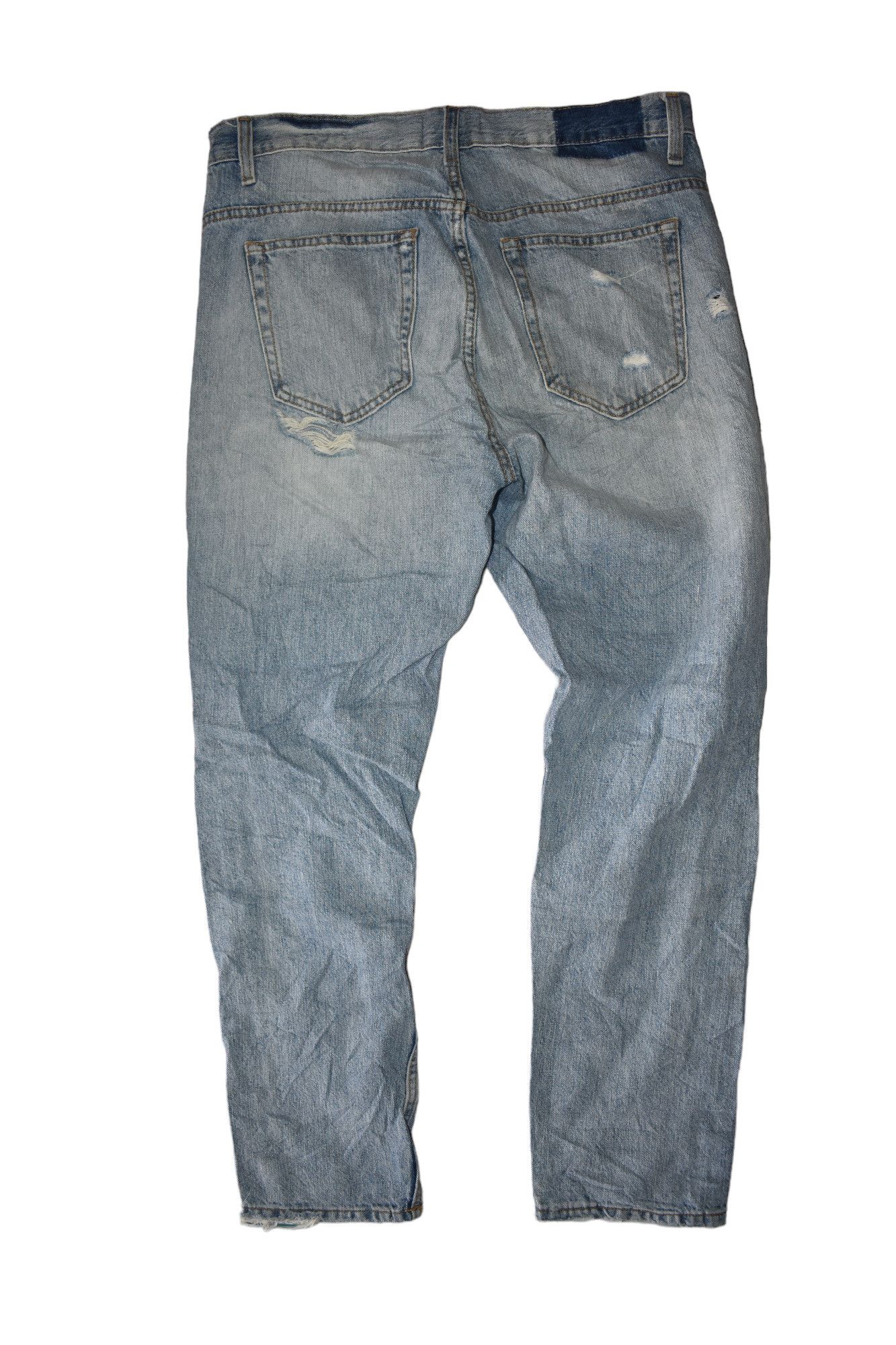 Zara Zara Premium Distressed Skinny Jeans - Size 30 Size US 30 / EU 46 - 6 Thumbnail