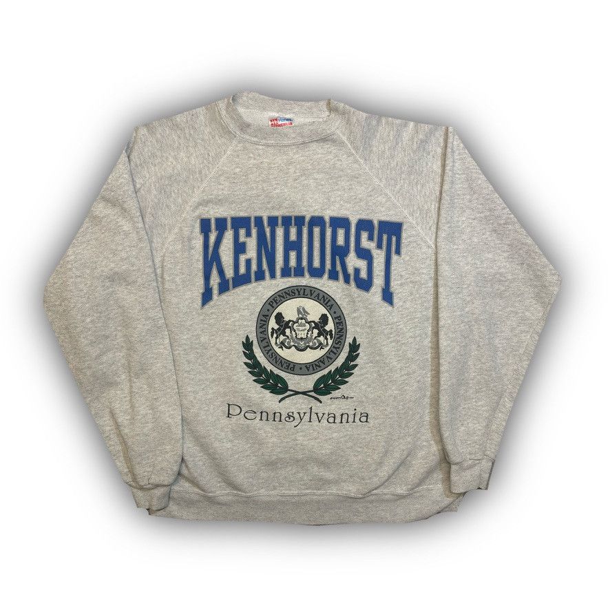 Other Vintage 1992 Kenhorst Pennsylvania Graphic Sweatshirt Size US L / EU 52-54 / 3 - 1 Thumbnail