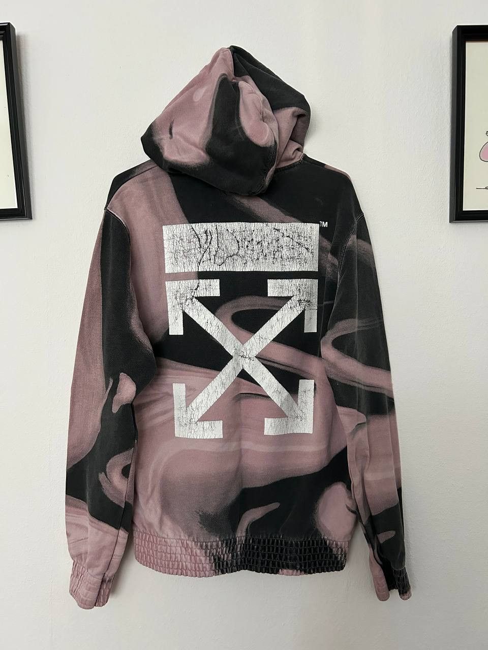 Image of Off White Off-White Liquid Melt Hoodie, Men's (Size Small)