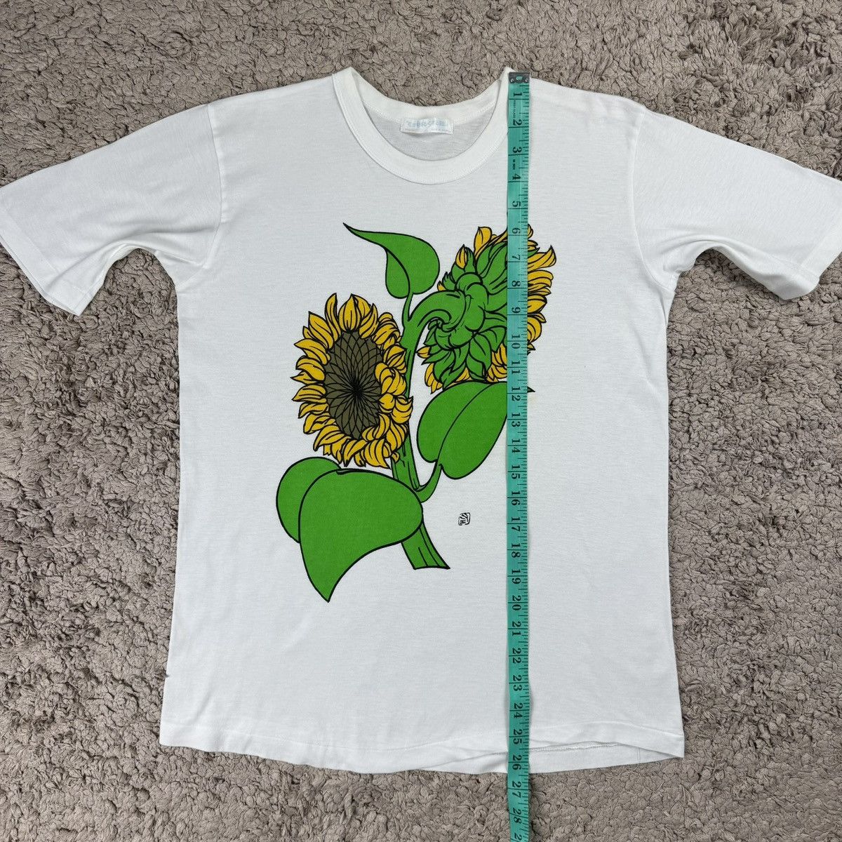 Vintage Vintage Japan Flora Sunflower Illustration T-shirt Size US M / EU 48-50 / 2 - 17 Thumbnail