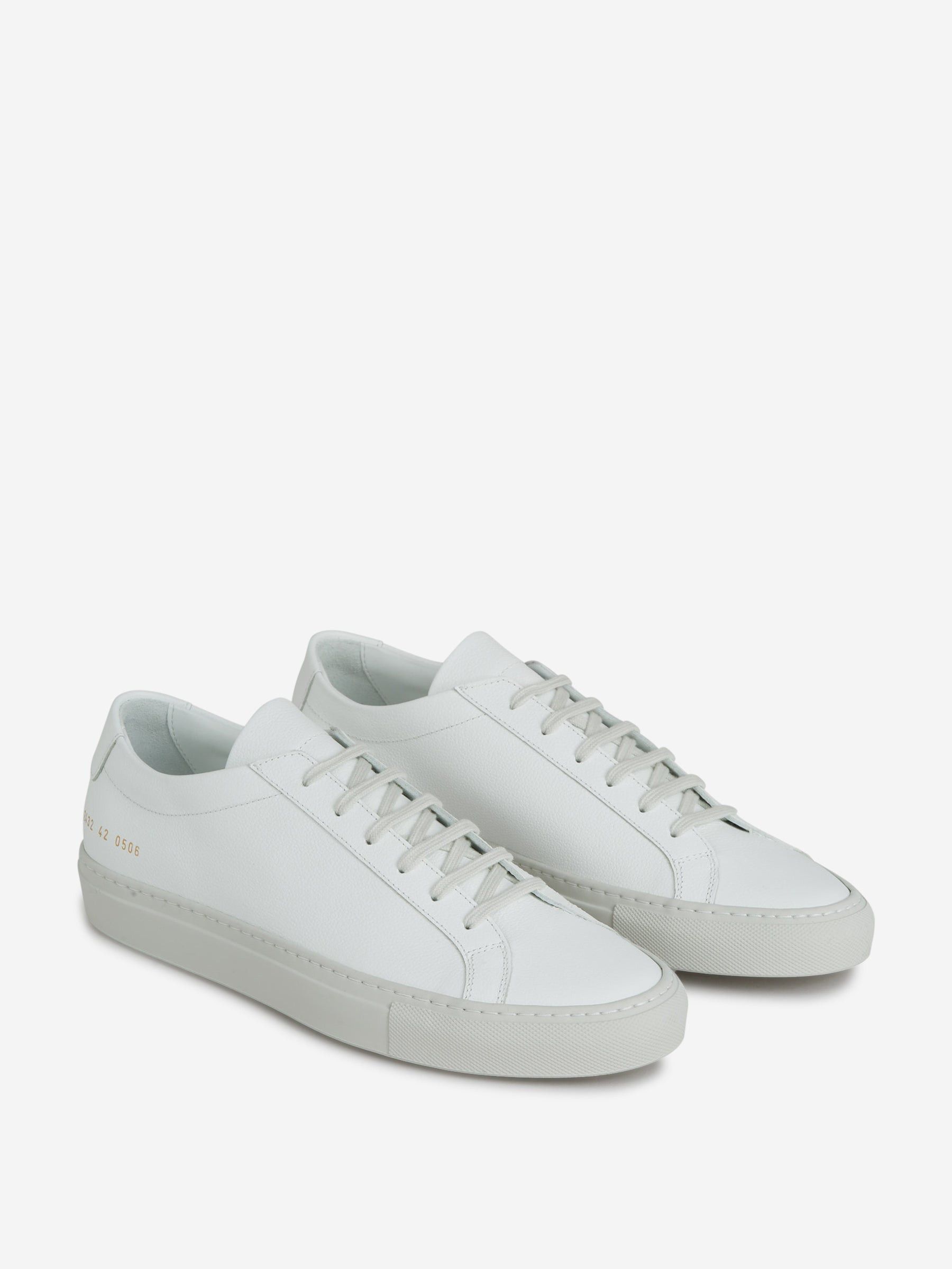 Common Projects CP Achilles Contrast Bumpy White 2432 0506 US 9 EU 42 US 8 Size US 9 / EU 42 - 5 Thumbnail