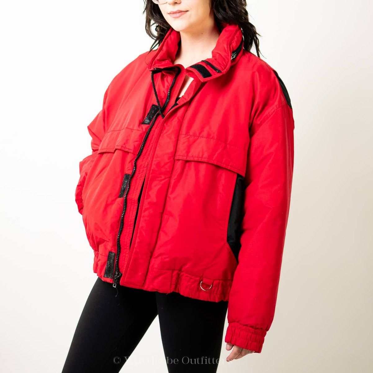 Other Vintage 90s Red Puffer Ski Jacket by [St. Moritz] - XL Size XL / US 12-14 / IT 48-50 - 6 Thumbnail